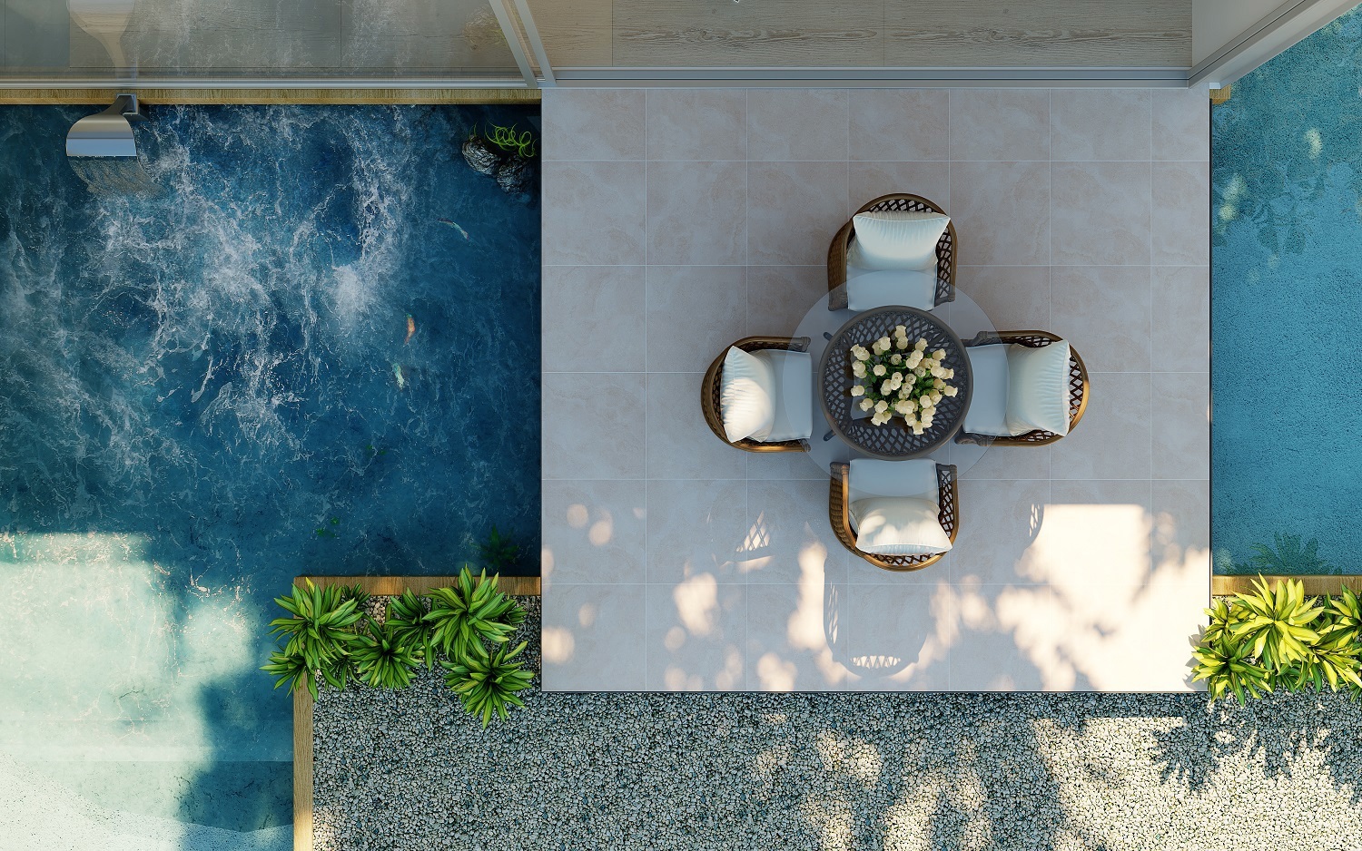 Изображение товара Керамогранит LDECOR Vidrado Silver 60x60 см - матовый под камень