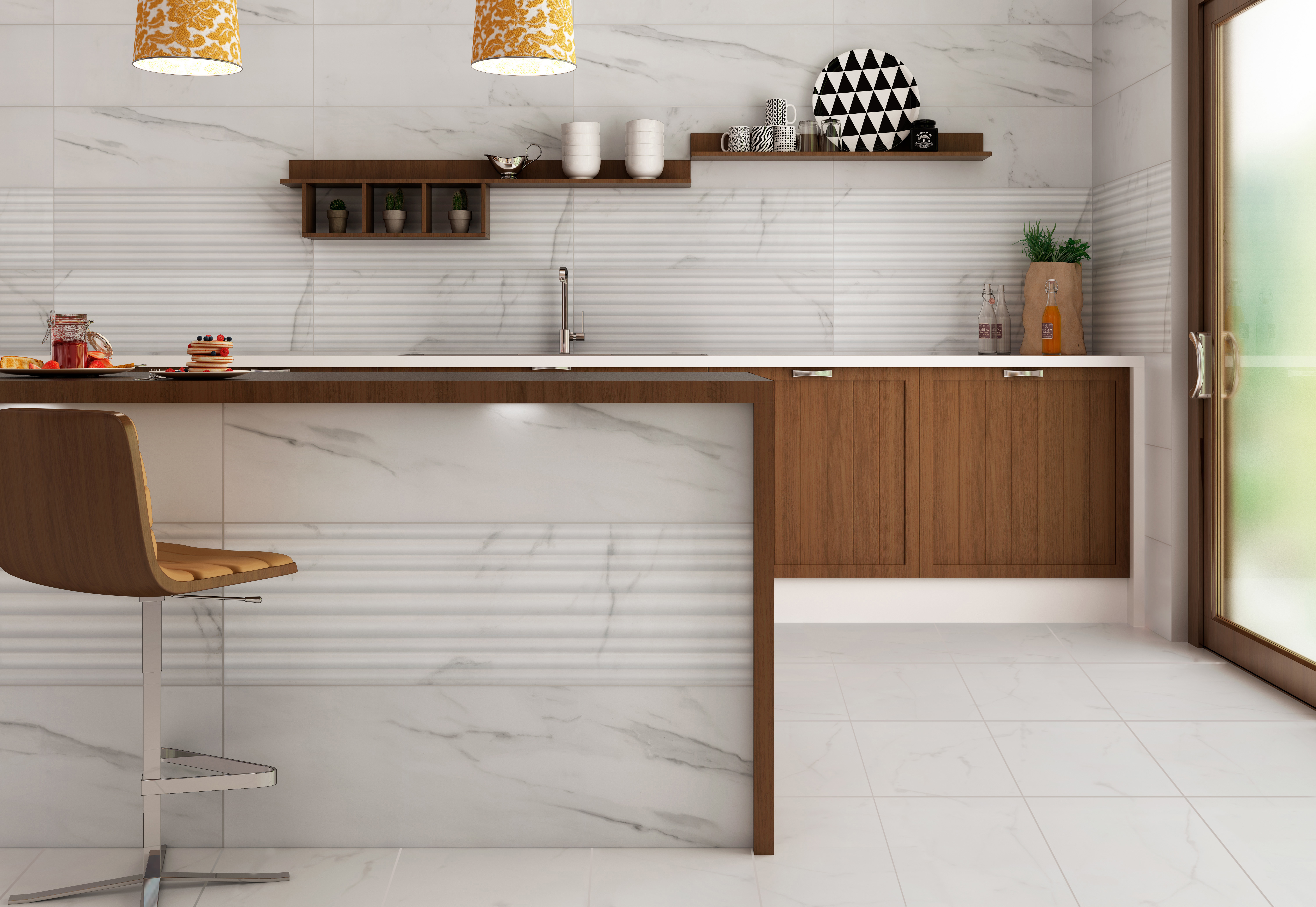 Изображение товара Керамогранит LDECOR Crown White 60x120см под белый мрамор матовый Цена за упаковку Изображение товара Керамогранит LDECOR Crown White 60x120см под белый мрамор матовый Цена за упаковку