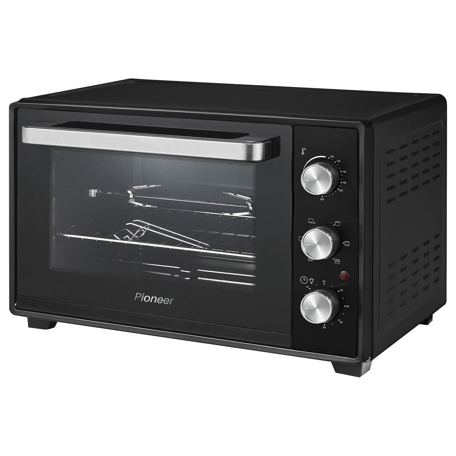Изображение товара Мини-печь Pioneer MO5019G черная 40л 6 режимов нагрева таймер