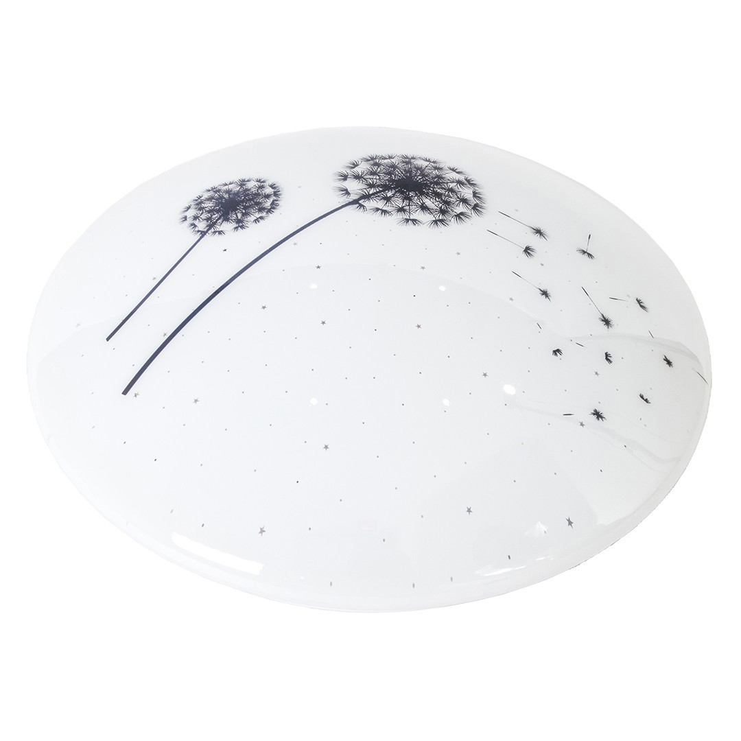 Изображение товара Настенно-потолочный светодиодный светильник GLANZEN 24W 75м² IP20 белый