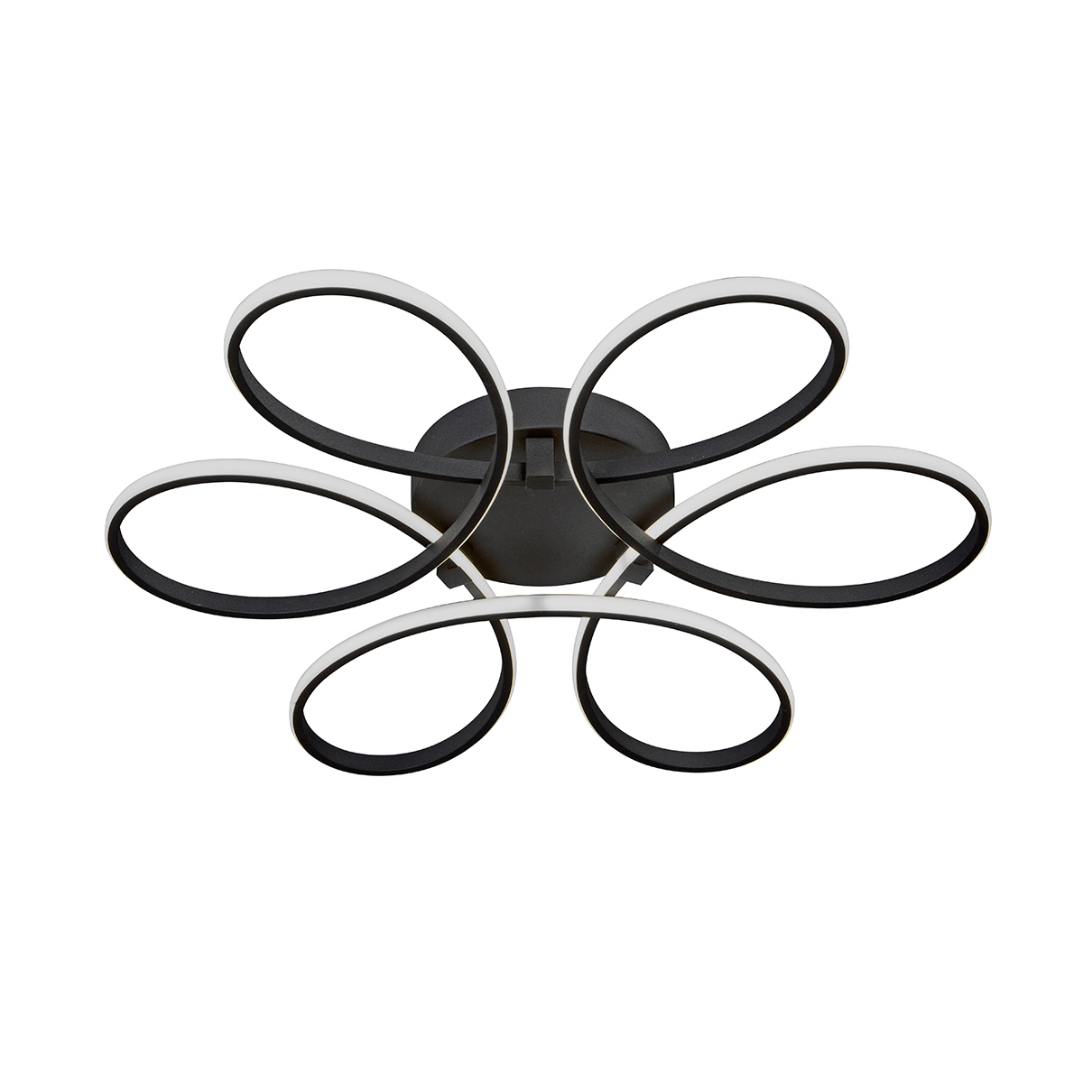 Изображение товара Светильник подвесной светодиодный VITALUCE V04610-13/6PL 20 м² нейтральный белый свет черный