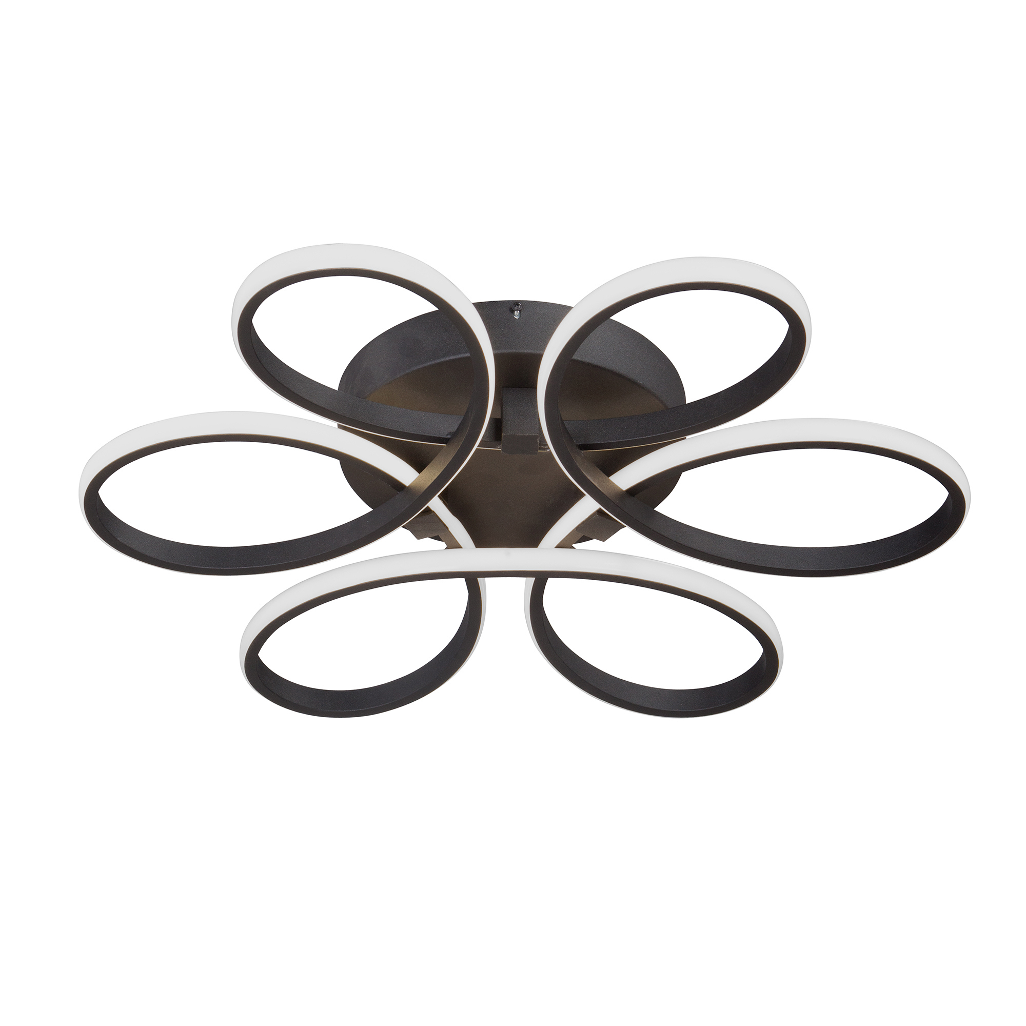 Изображение товара Современная светодиодная люстра VITALUCE 20 м² нейтральный белый свет чёрный