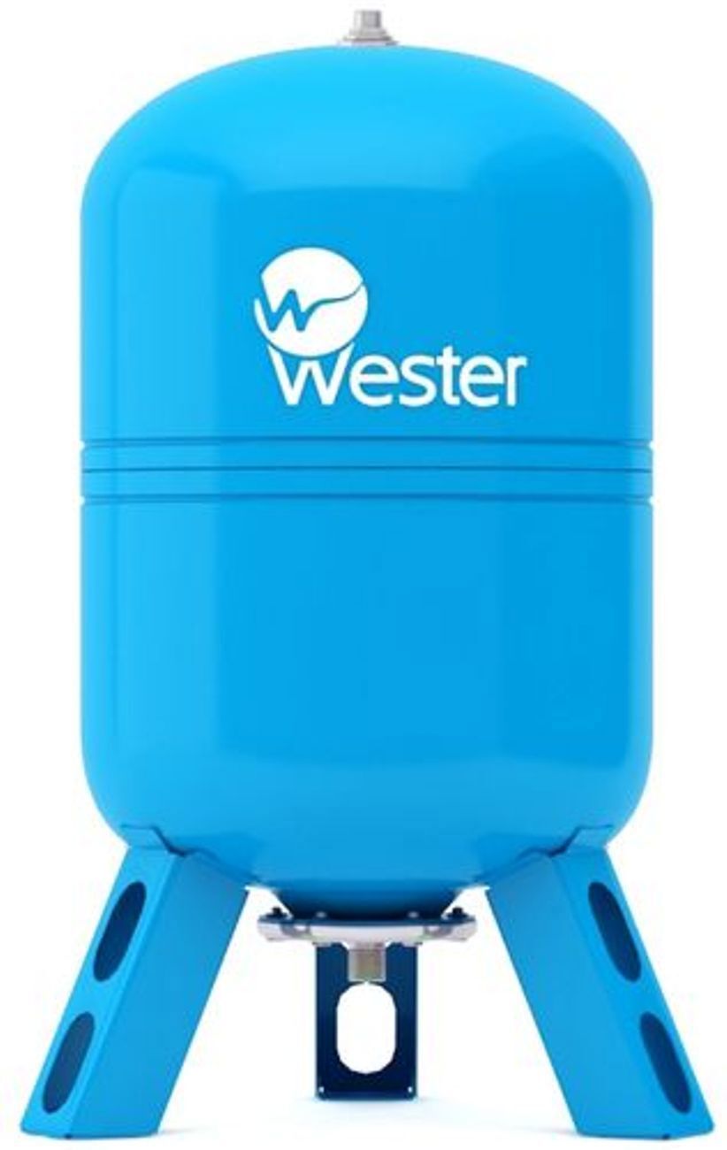 Изображение товара Гидроаккумулятор вертикальный Wester 88440 150 л с мембраной EPDM и фланцем 145 мм