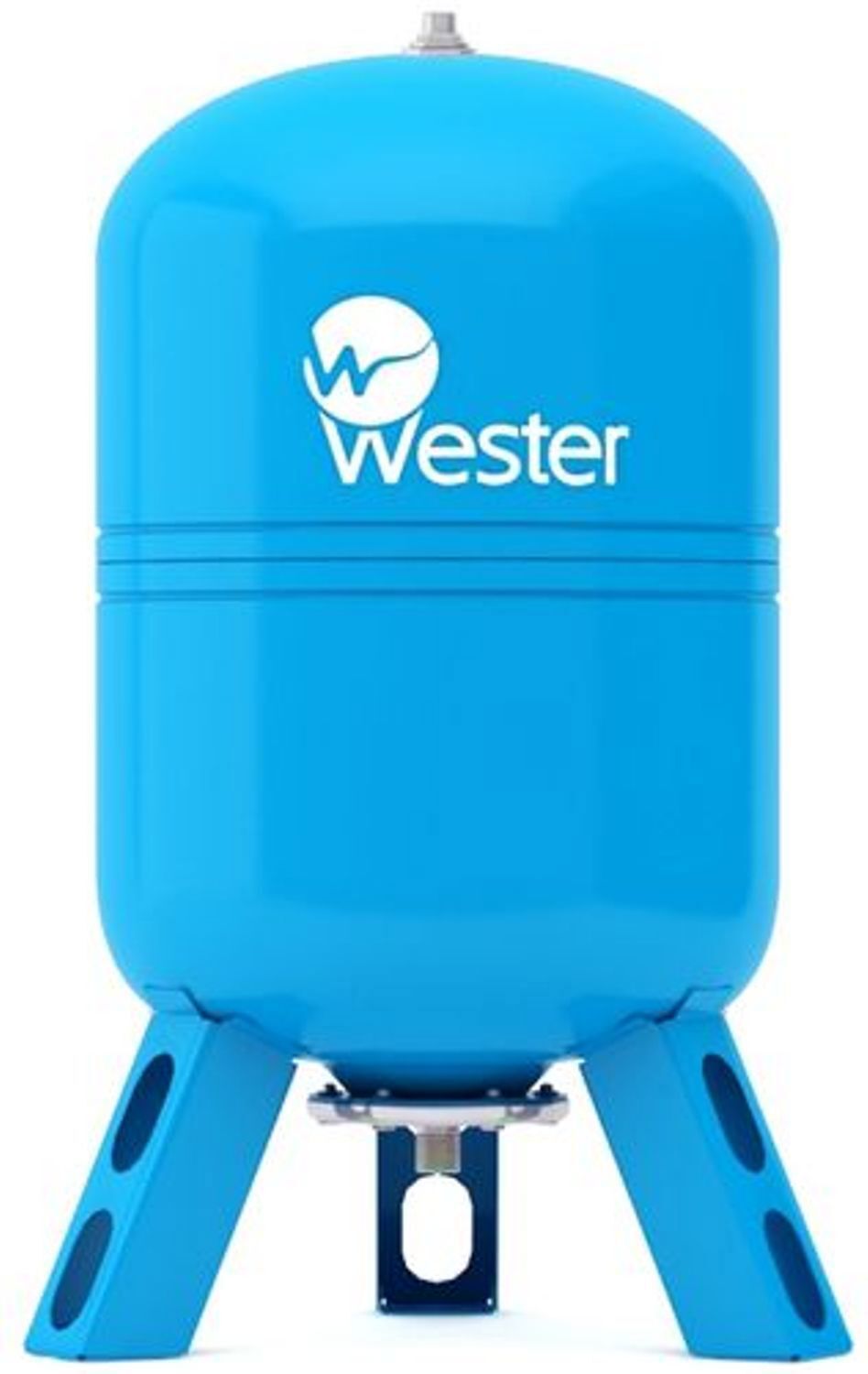 Изображение товара Гидроаккумулятор вертикальный 50 л Wester 88448 3/4" синий