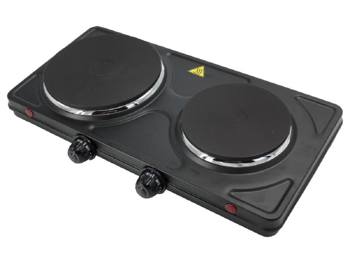 Изображение товара Электрическая настольная плита Maunfeld SEHE 232B 2 конфорки черная