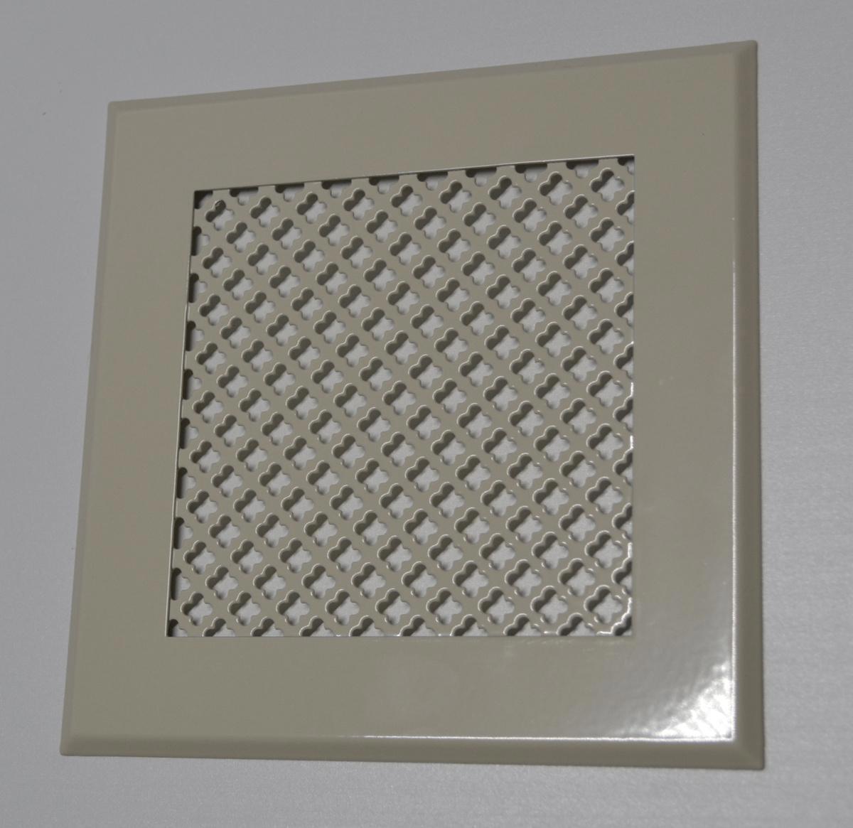 Изображение товара Вентиляционная решетка ШАМРАЙ VRC00150S 150x150 мм слоновая кость