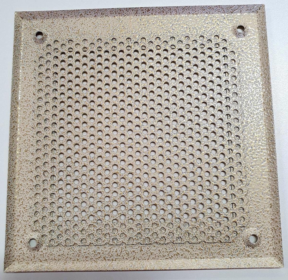 Изображение товара Решетка вентиляционная Шамрай VRK00150S1 150x150 мм металл цвет антик белый