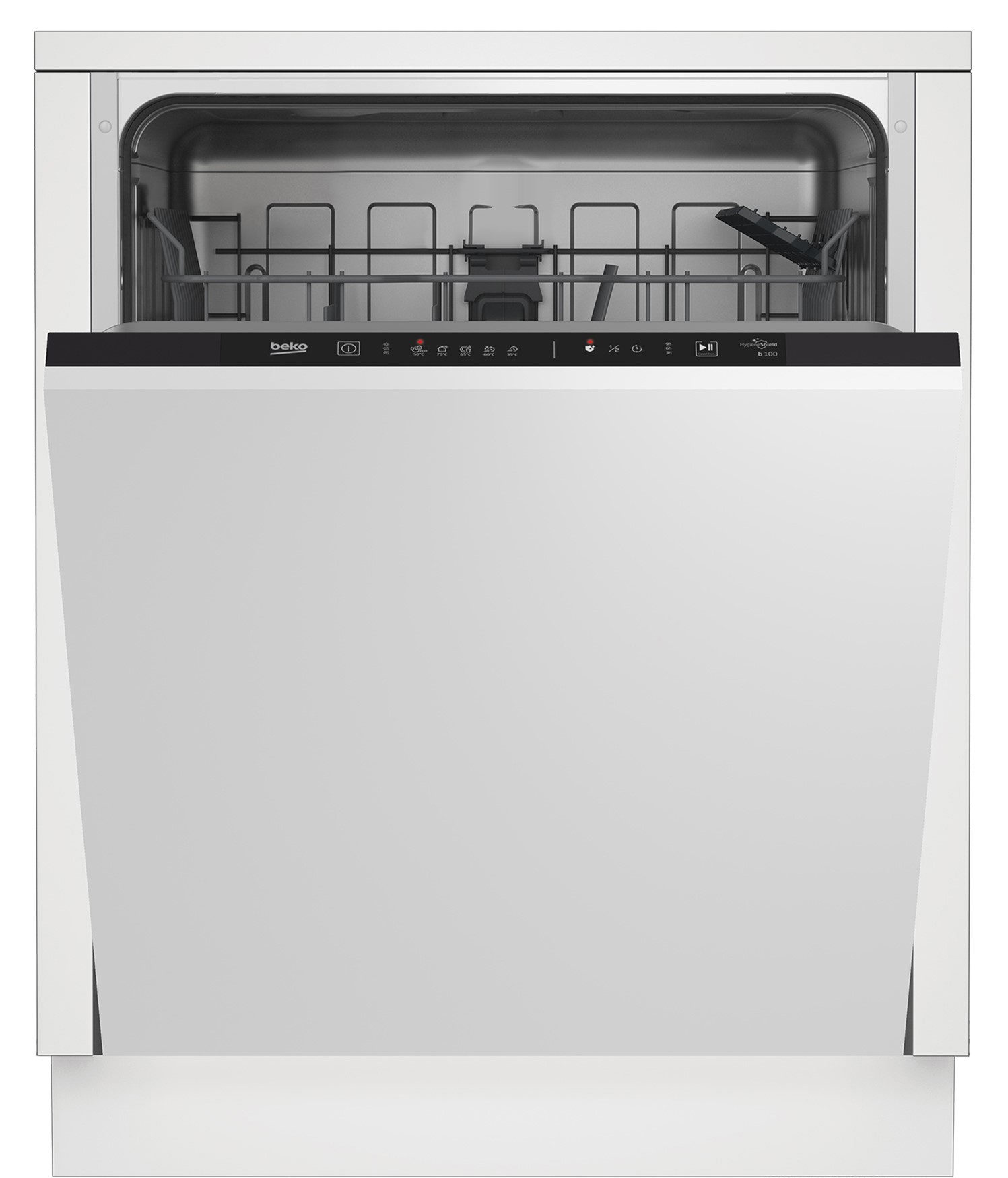 Изображение товара Посудомоечная машина Beko BDIN15320 59.8 см 5 программ цвет белый Изображение товара Посудомоечная машина Beko BDIN15320 59.8 см 5 программ цвет белый