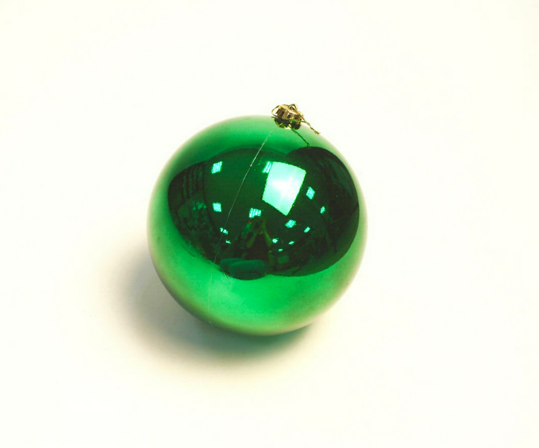 Изображение товара Набор елочных шаров China dans 150SP01-01L зеленый 15 см пластиковый