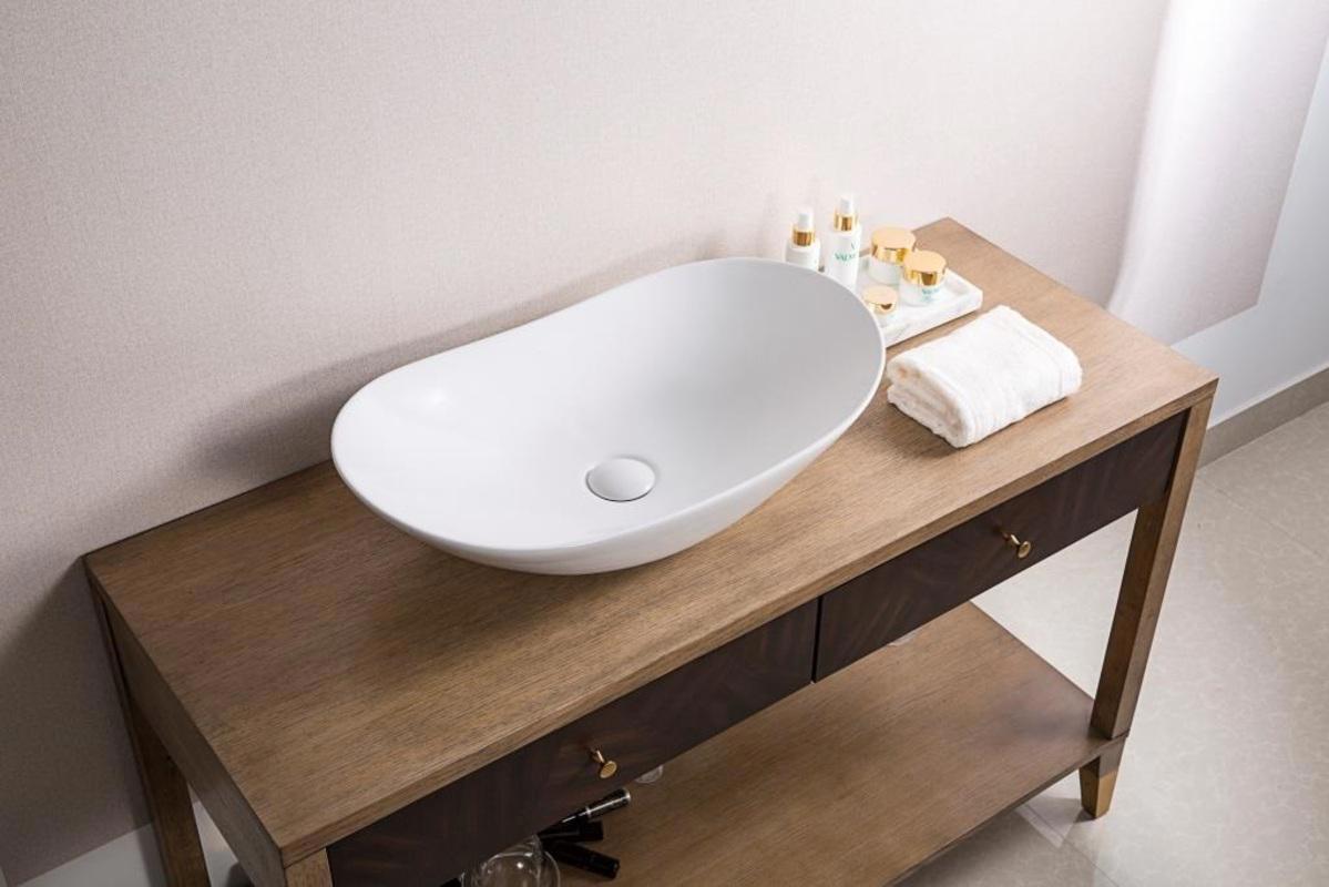 Изображение товара Раковина накладная Belbagno раковина BB1404 37см цвет белый