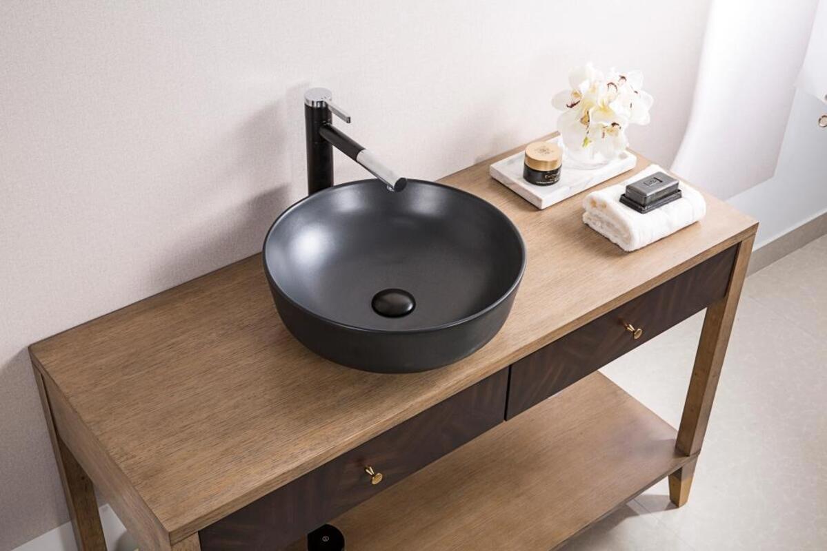 Изображение товара Раковина накладная Belbagno раковина BB1315-H301 41см цвет черный