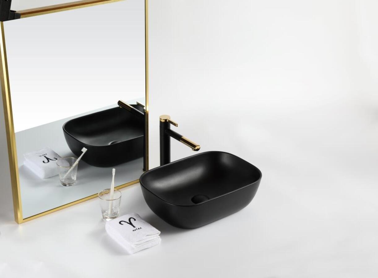 Изображение товара Раковина накладная Belbagno раковина BB1302-H301 40см цвет черный Изображение товара Раковина накладная Belbagno раковина BB1302-H301 40см цвет черный