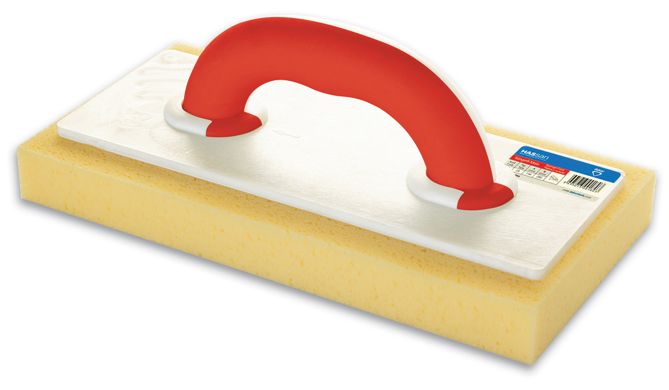 Изображение товара Терка Dekor 182 140x280 мм с губкой и пластиковой ручкой