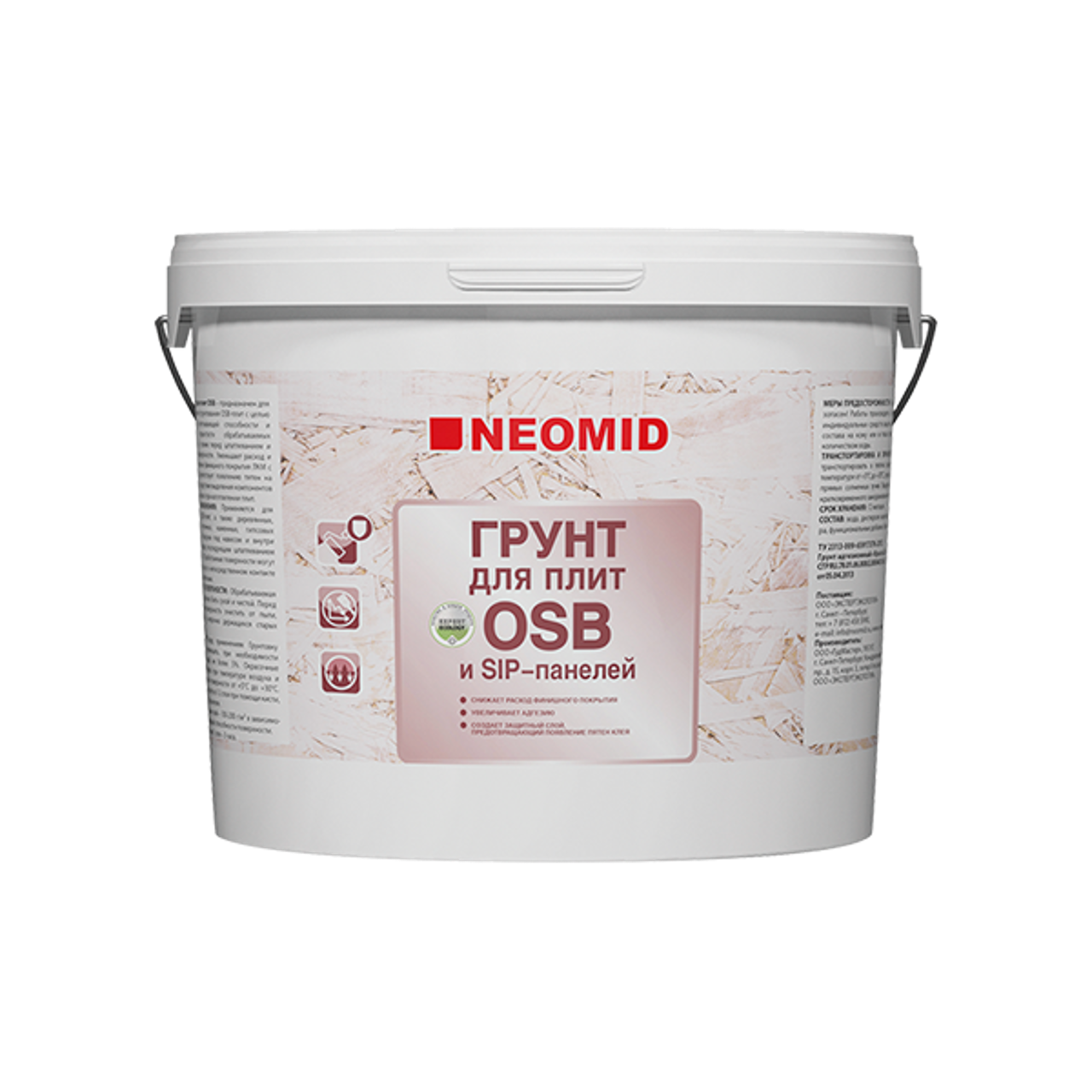 Изображение товара Грунт для плит Neomid 14л 60 м²