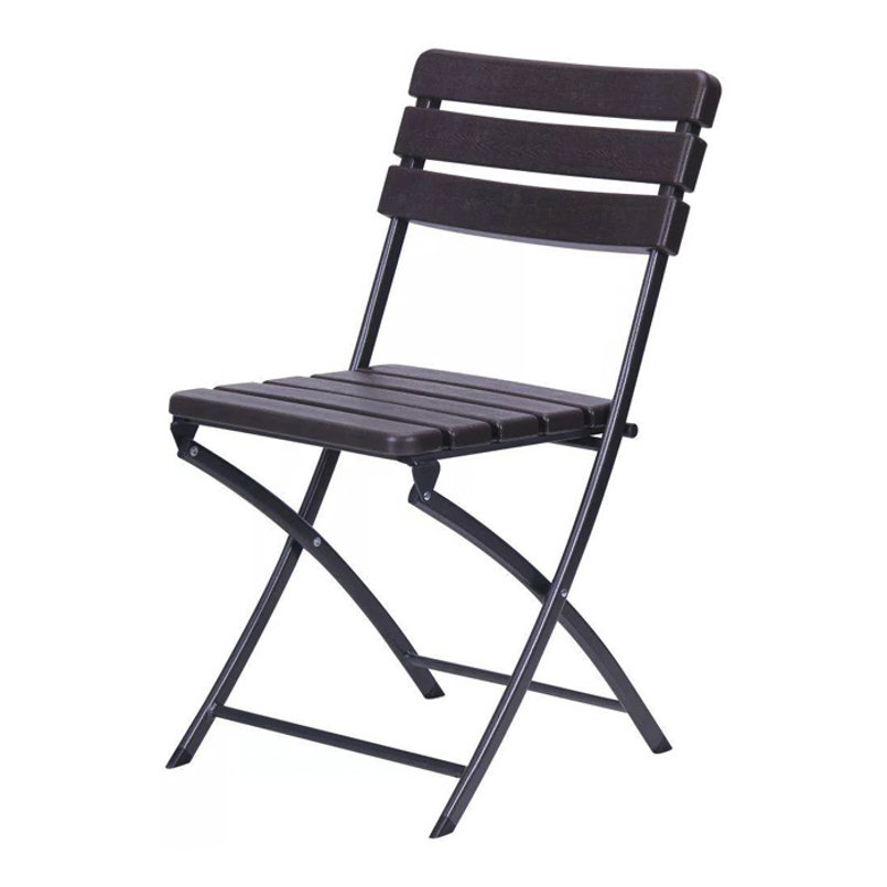 Изображение товара Стул садовый складной Твой пикник Д0732 45.5 x58x80 см металл коричневый 1 шт