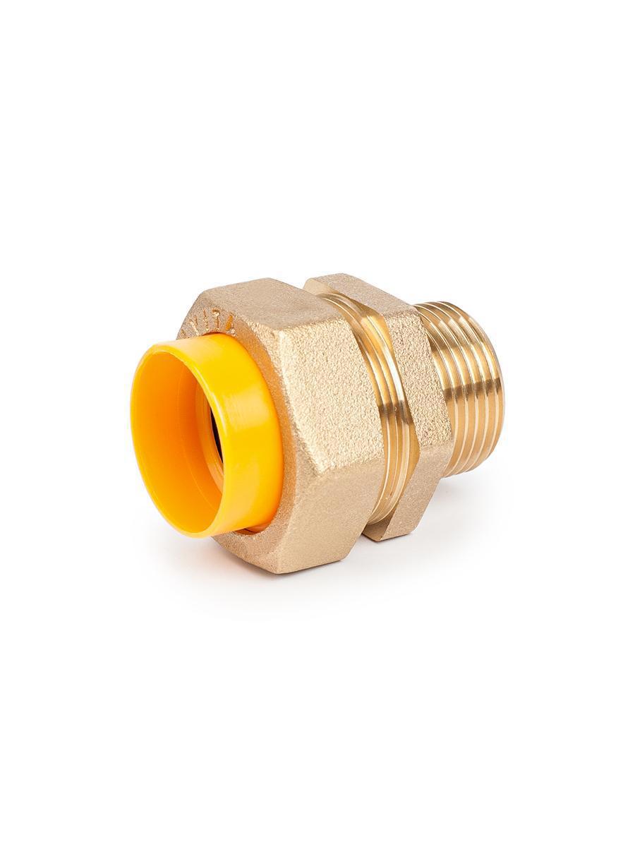Изображение товара Муфта комбинированная Lavita 1/2"x15 мм латунь для системы горячего водоснабжения