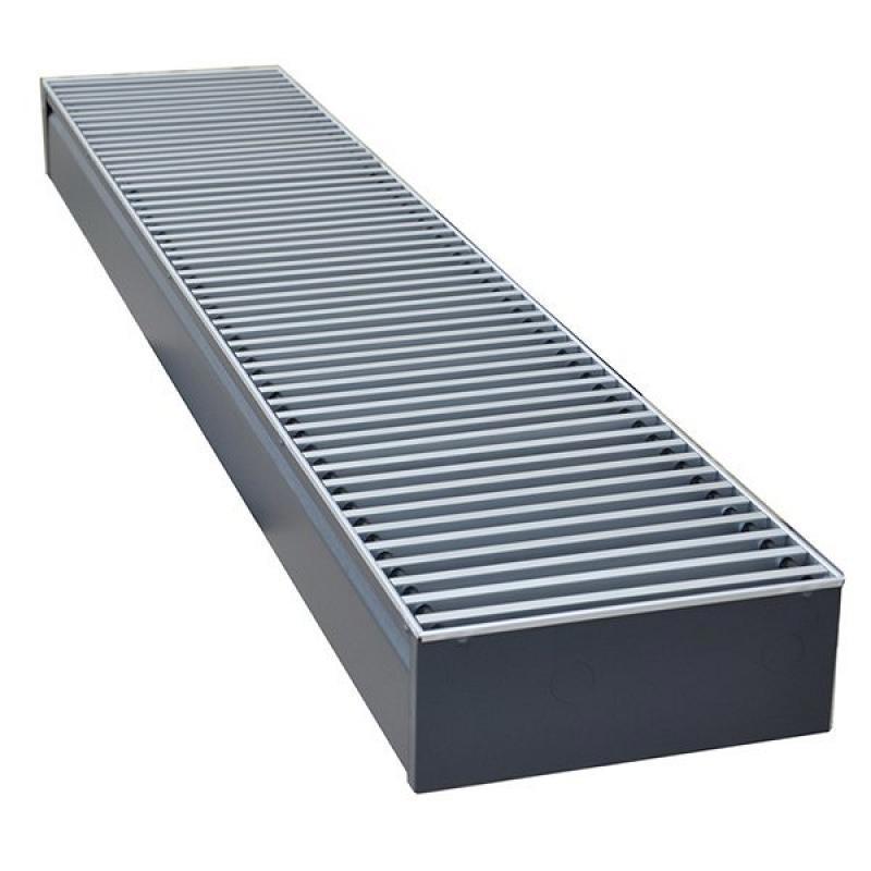 Изображение товара Внутрипольный конвектор КЗТО Бриз 260x80x800 серый