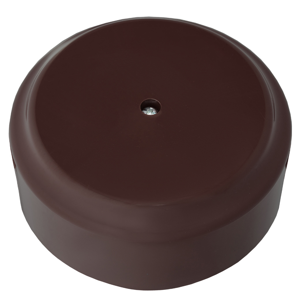 Изображение товара BYLECTRICA Ретро Распределительная коробка Ø80, коричневый IP20