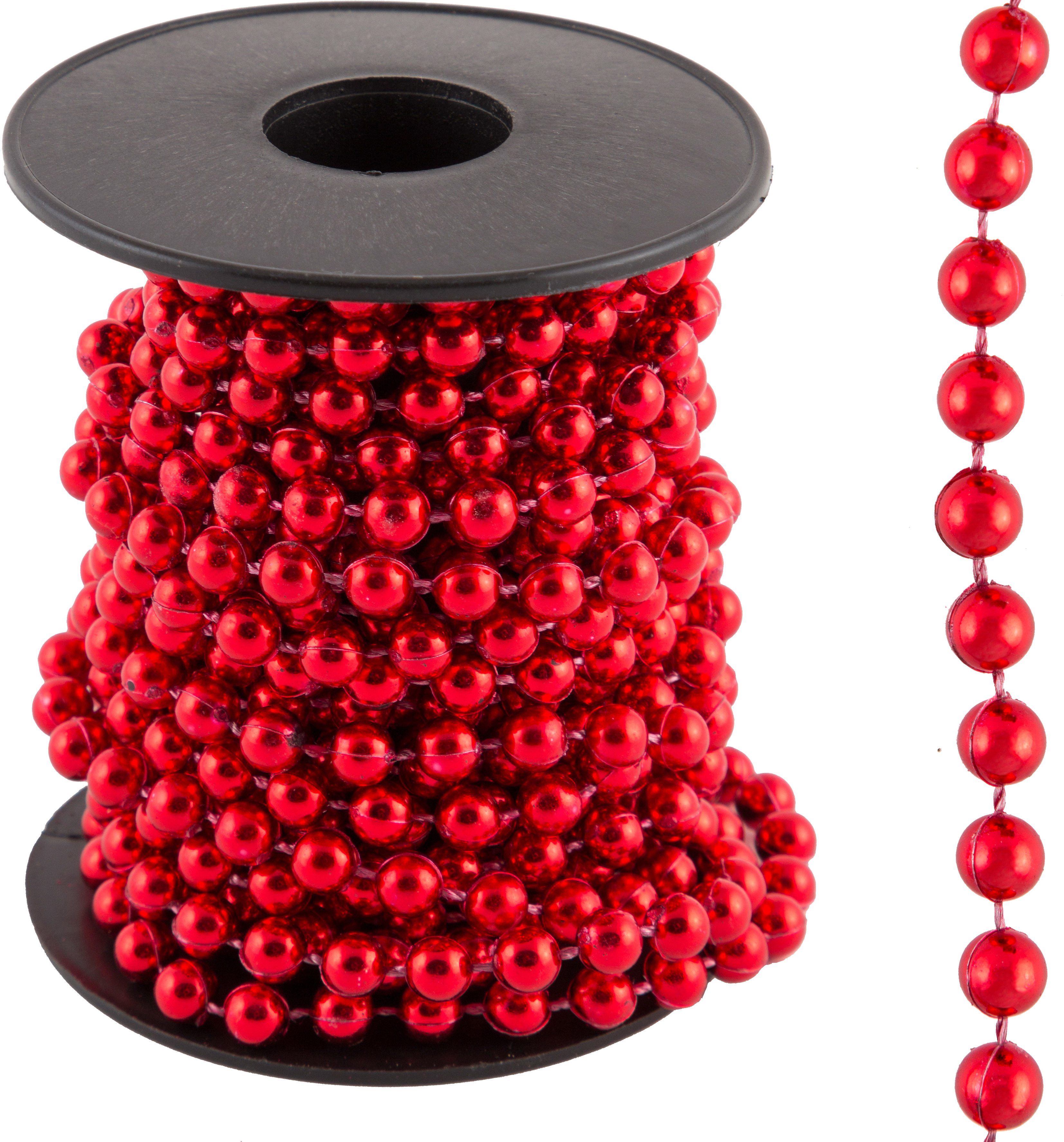 Изображение товара Бусы Пластик Волшебная страна 500 см красные