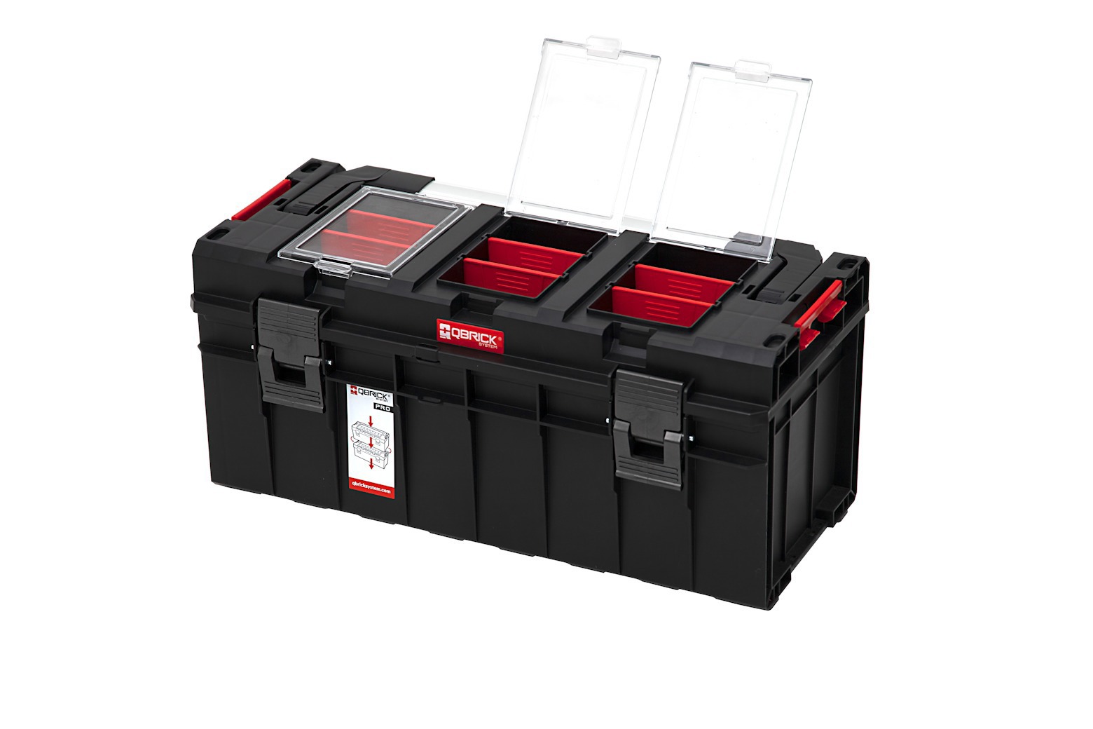 Изображение товара Ящик для инструментов Qbrick SYSTEM PRO 600 Profi пластиковый с органайзером