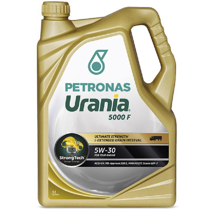 Изображение товара Масло Petronas Urania 5000 F синтетическое 5W-30 CF 5л
