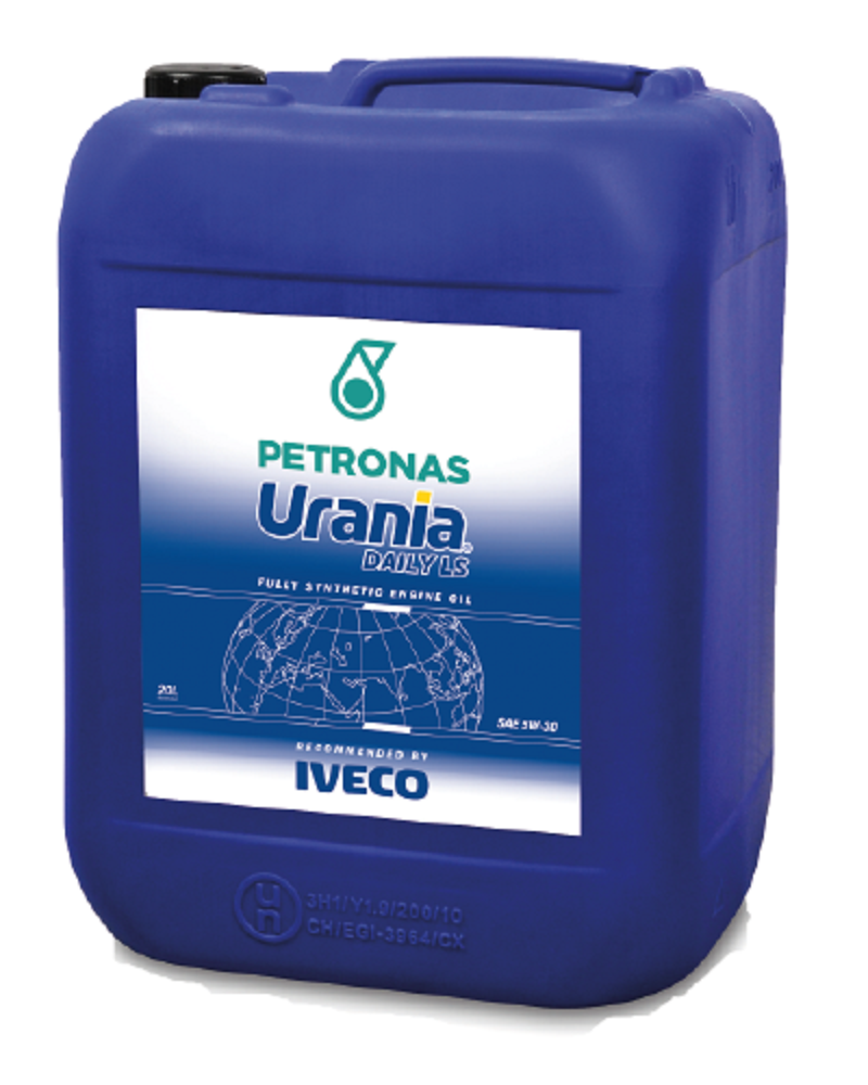 Изображение товара Моторное синтетическое масло Petronas Urania Daily LS 5W30 20 л для Iveco