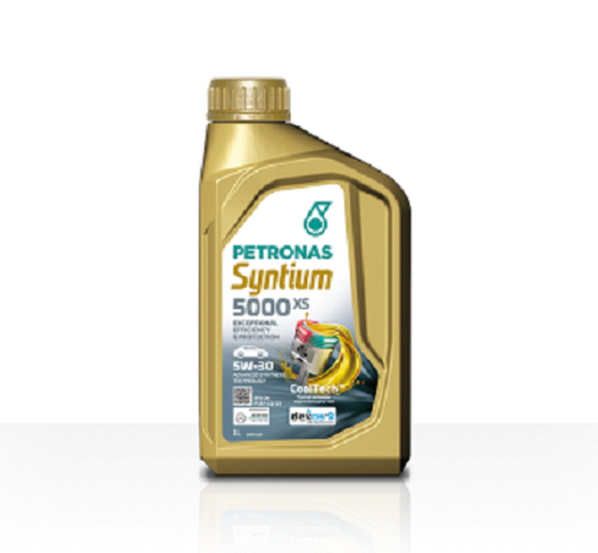 Изображение товара Моторное масло PETRONAS Syntium 5000 XS 5W-30 синтетическое 1 л