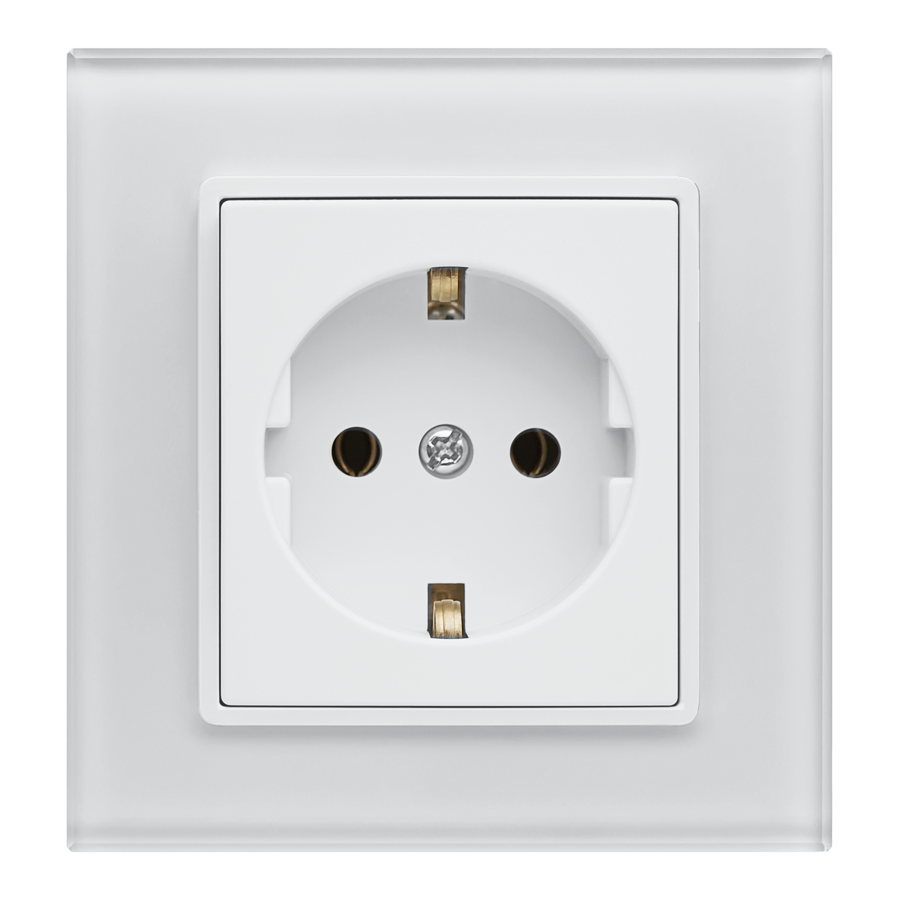 Изображение товара Розетка встраиваемая Vesta-electric Exclusive White FRZ00040004BEL с заземлением цвет белый Изображение товара Розетка встраиваемая Vesta-electric Exclusive White FRZ00040004BEL с заземлением цвет белый