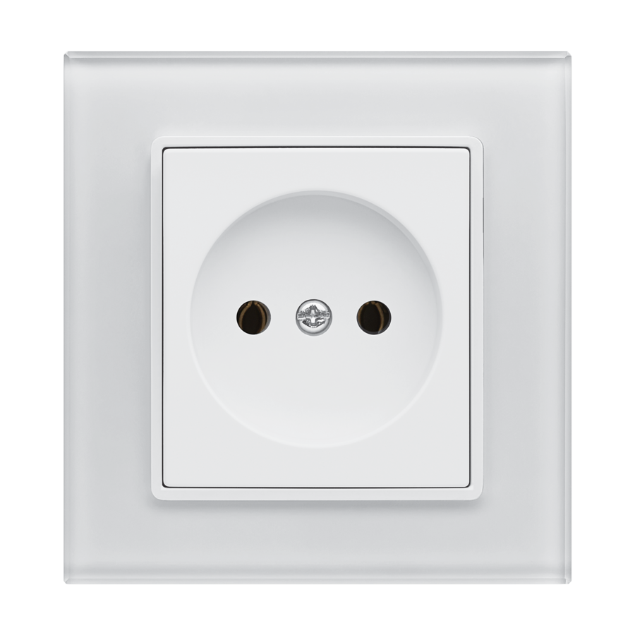 Изображение товара Розетка встраиваемая Vesta-electric Exclusive White FRZ00040002BEL цвет белый