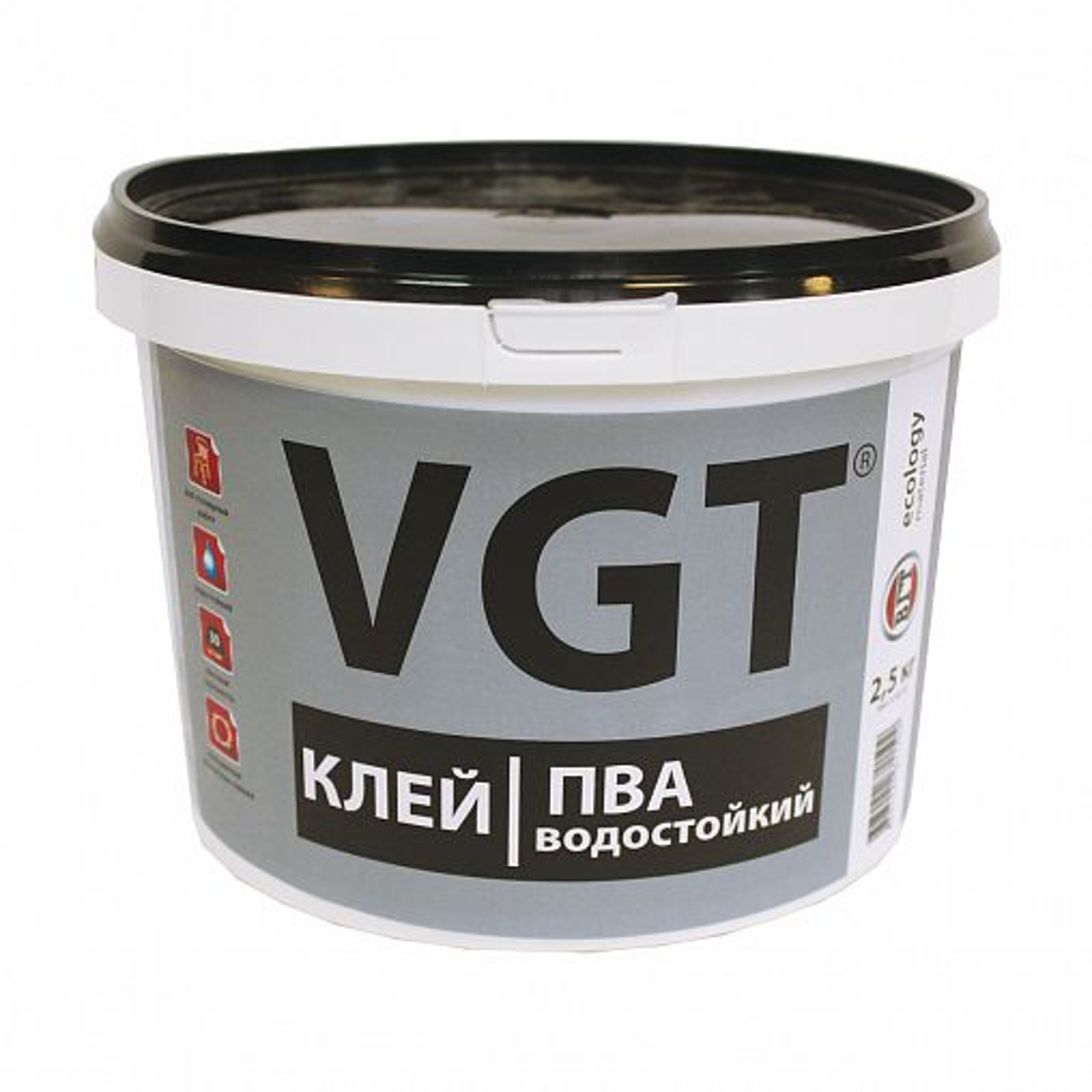 Изображение товара Клей ПВА водостойкий VGT 2.5 кг Изображение товара Клей ПВА водостойкий VGT 2.5 кг