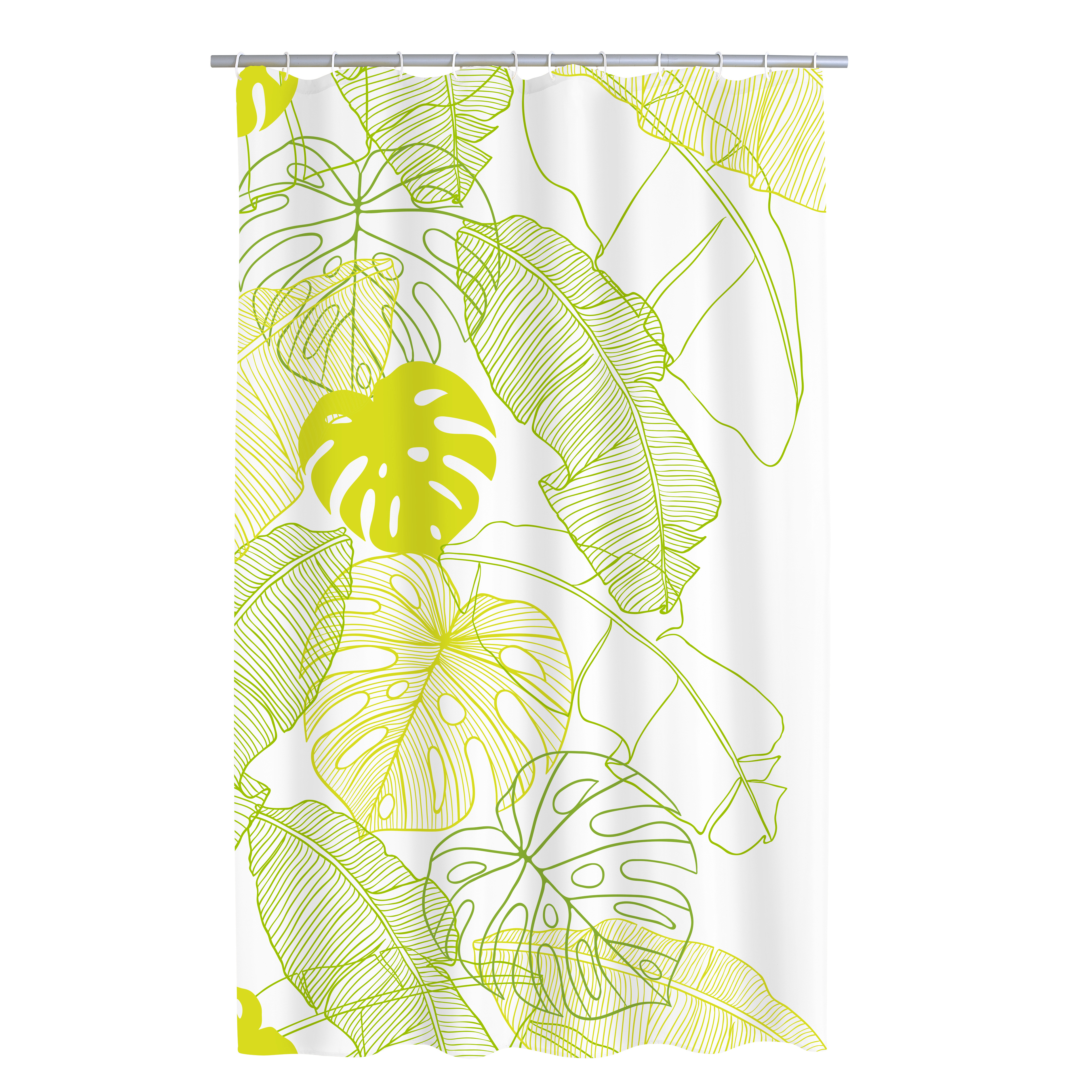 Изображение товара Шторка для ванной комнаты Ridder 4106305 200x180см цвет зеленый Изображение товара Шторка для ванной комнаты Ridder 4106305 200x180см цвет зеленый