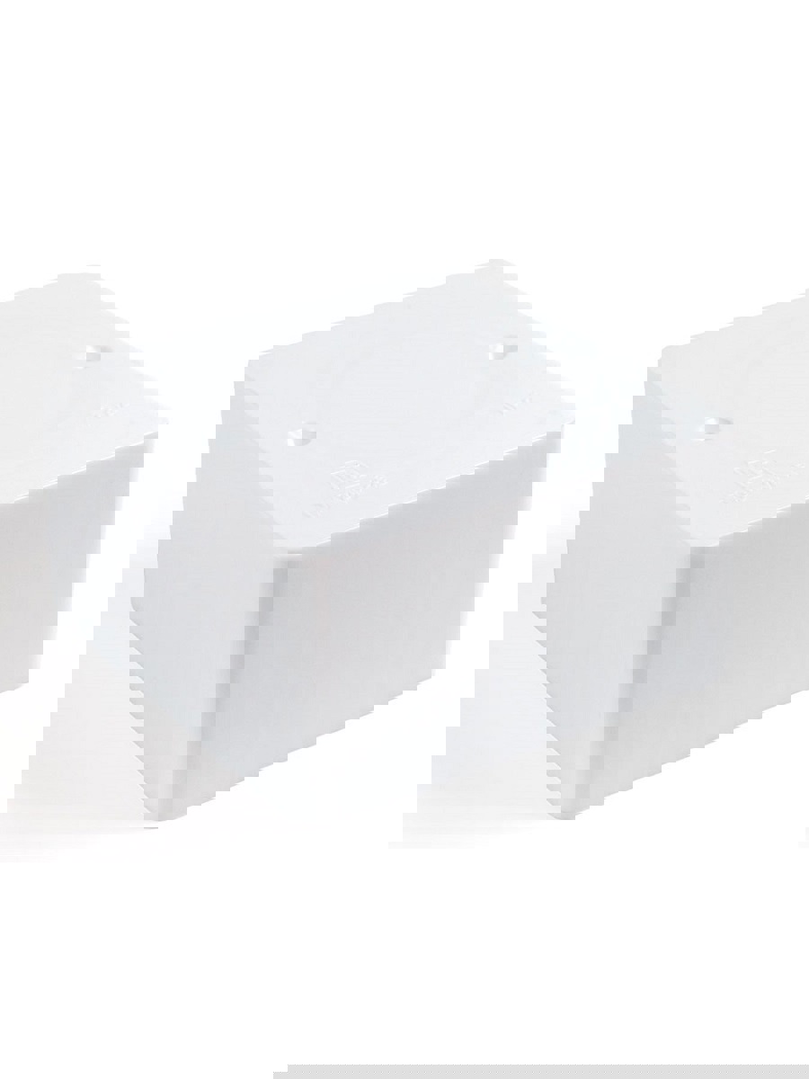 Изображение товара Коробка установочная Промрукав 85x85x45 мм цвет белый IP42 4 шт