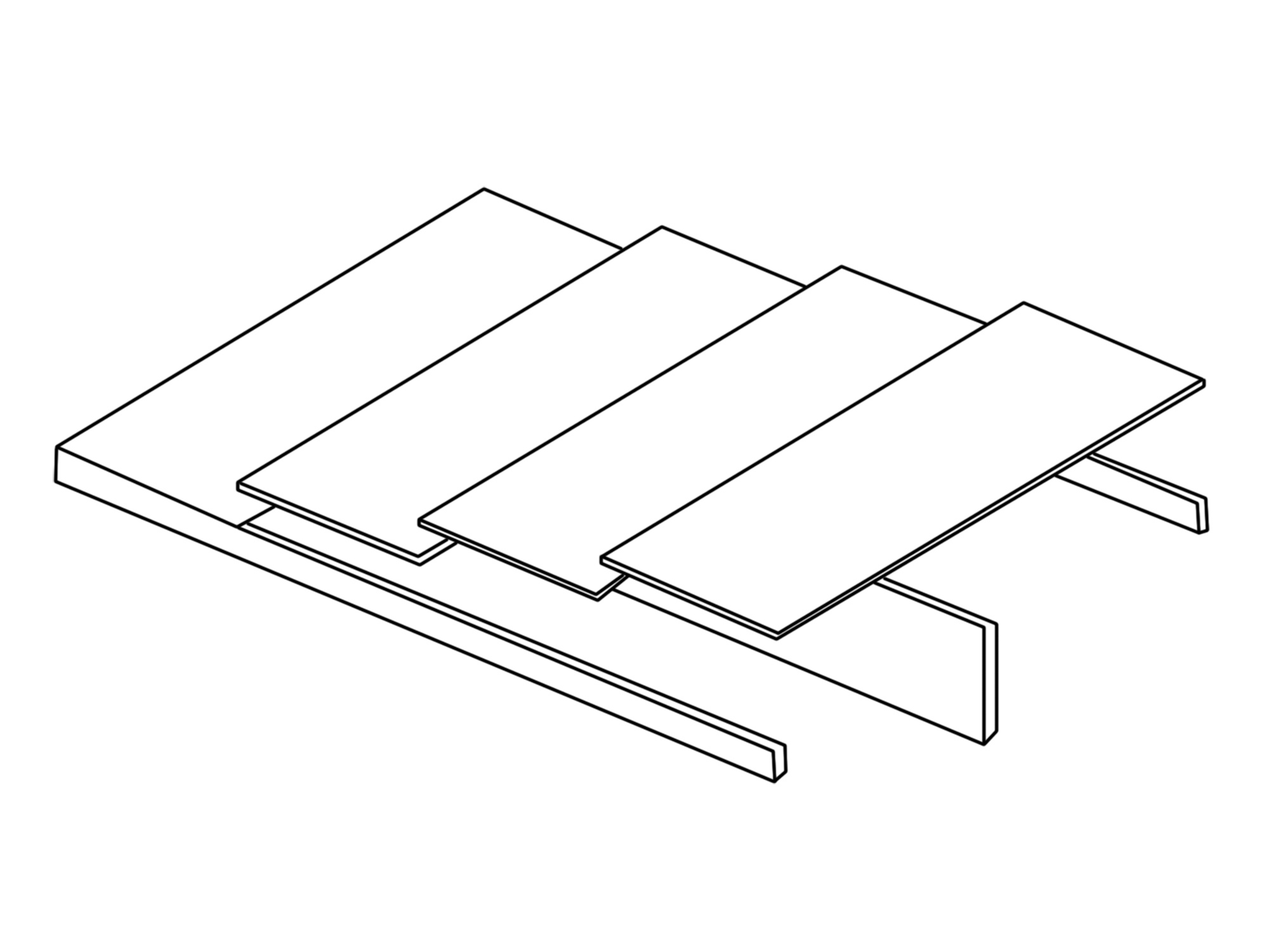 Изображение товара Основание для кроватей МКТ 140x200 см из ДСП светло-бежевое