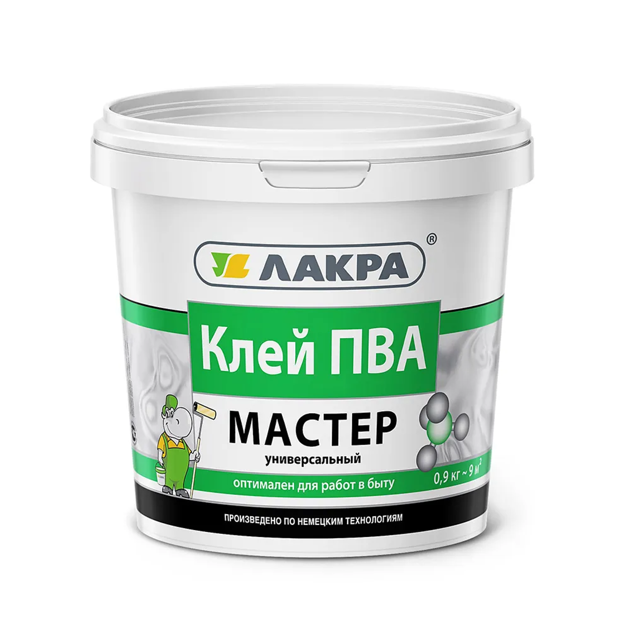 Изображение товара Клей ПВА Лакра универсальный «Мастер» 0.9 кг