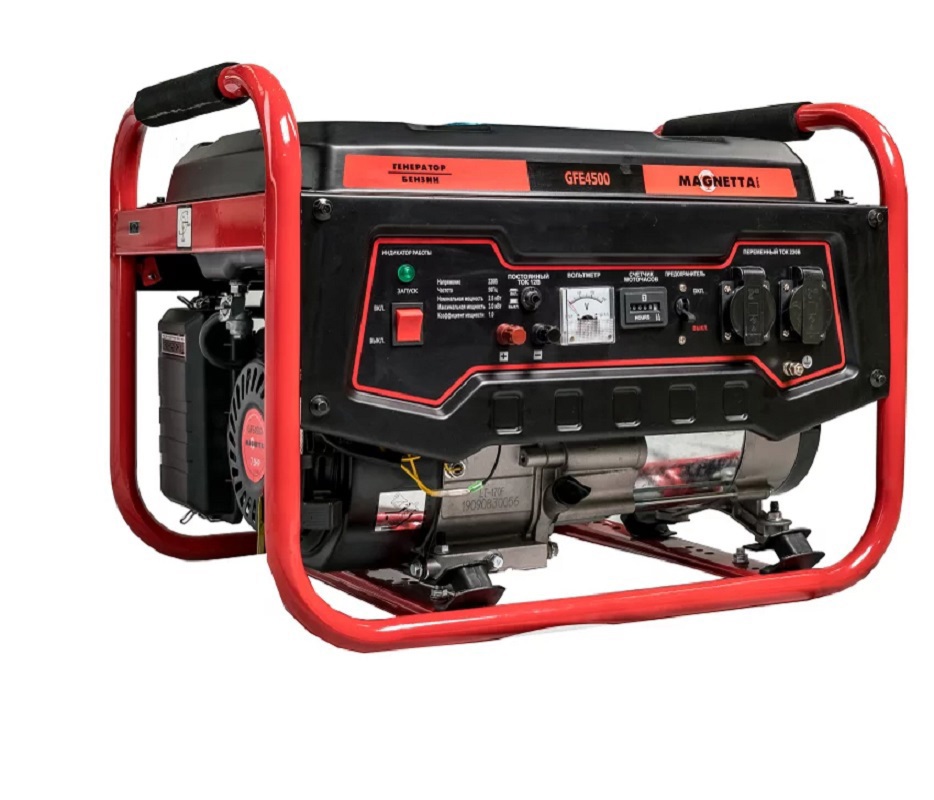 Изображение товара Генератор бензиновый Magnetta GFE4500 3.5 кВт