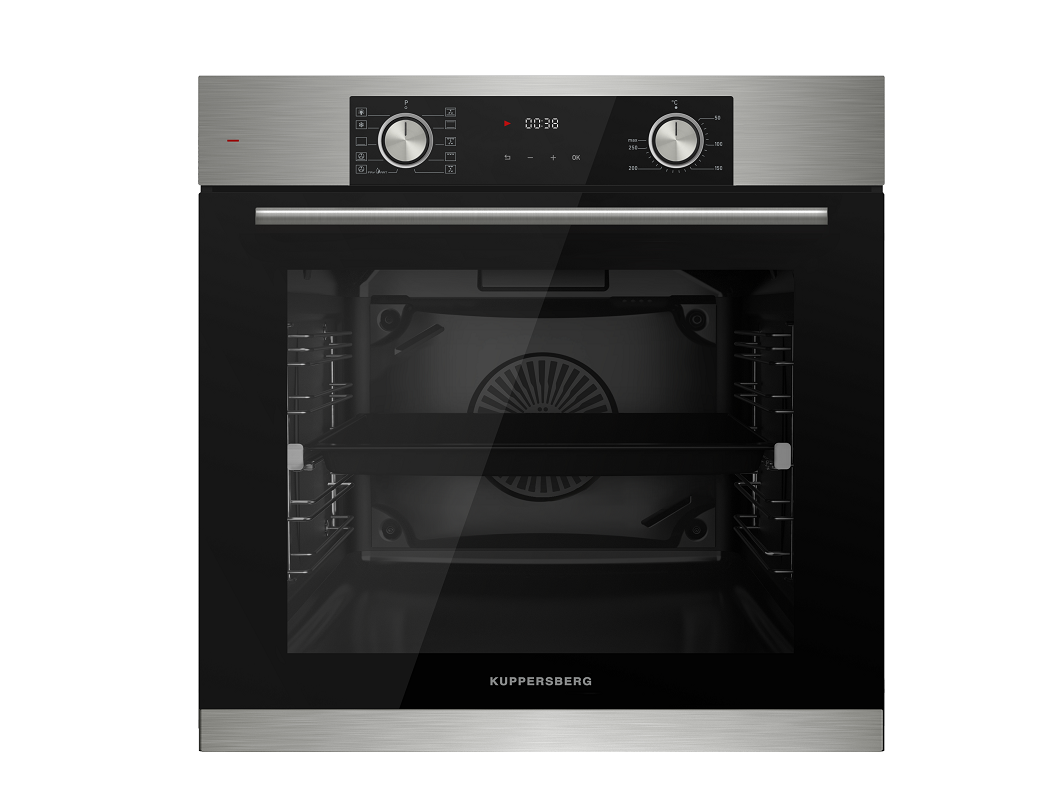 Изображение товара Электрический духовой шкаф Kuppersberg Hf 610 bx 59.5x59.5x56.7 см цвет черный