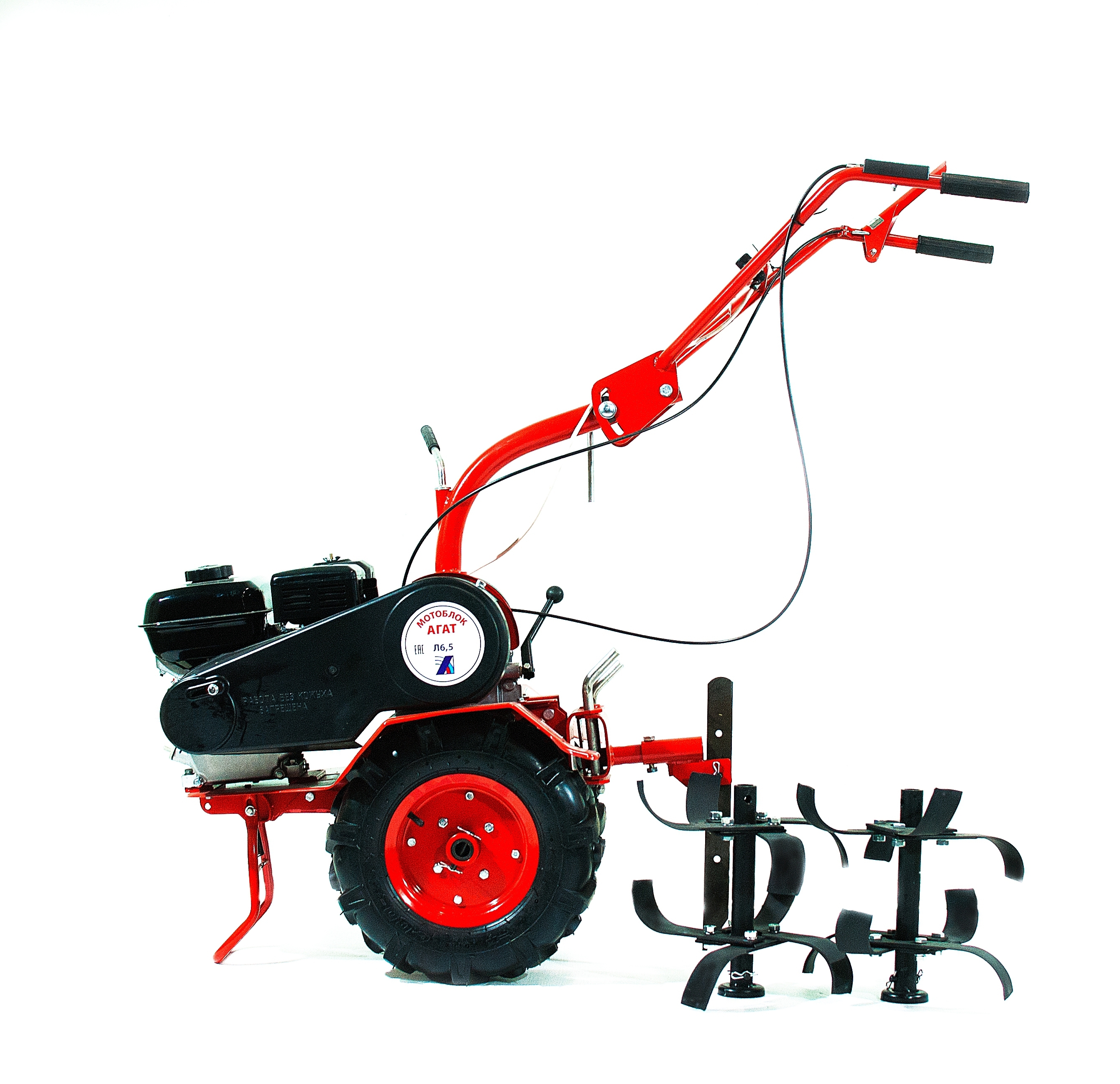 Изображение товара Бензиновый мотоблок Агат Л6.5 мощностью 6.5 л.с. для обработки земли