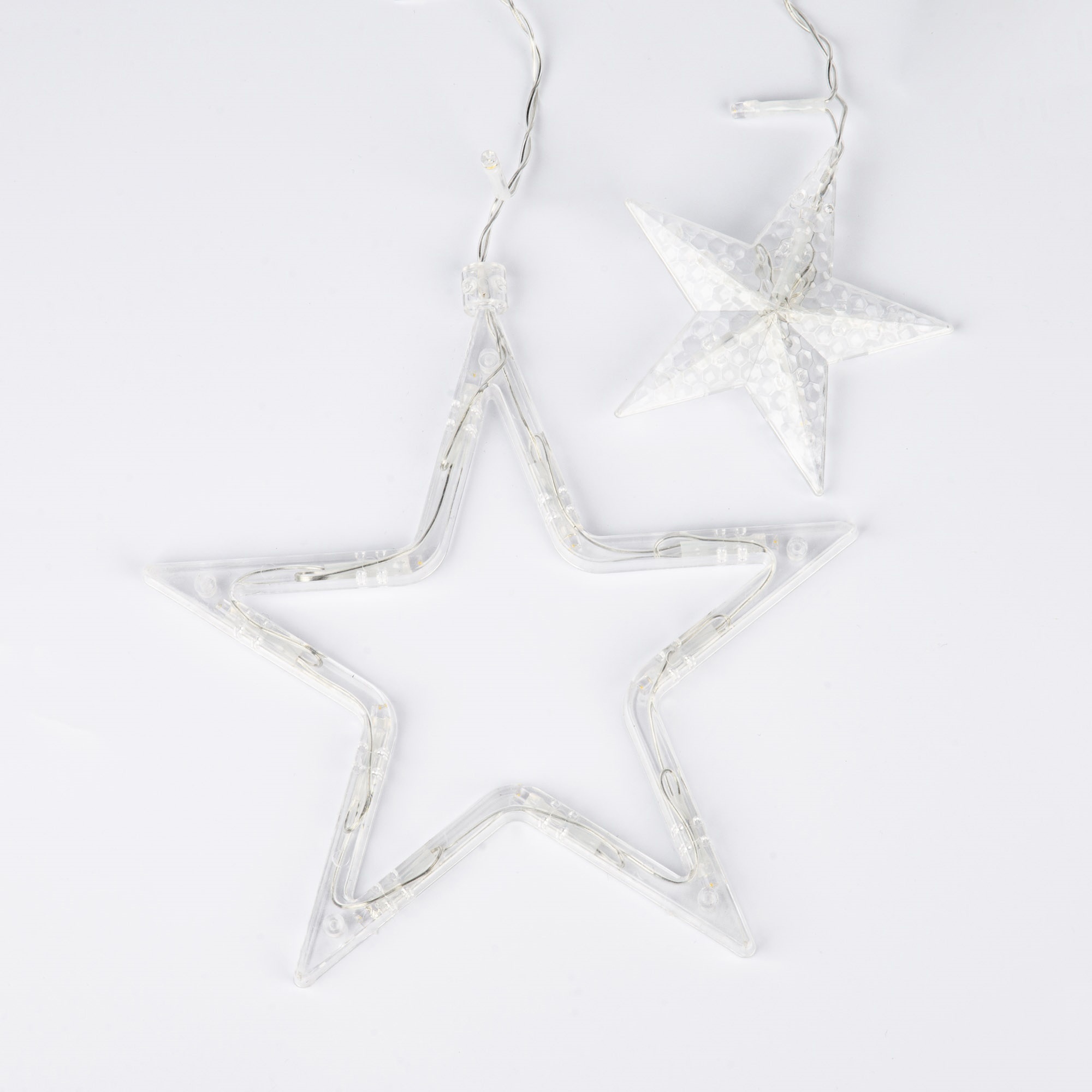 Изображение товара Электрогирлянда комнатная Uniel ul-00009939 занавес 3x3 м 138 ламп белый 8 режимов работы