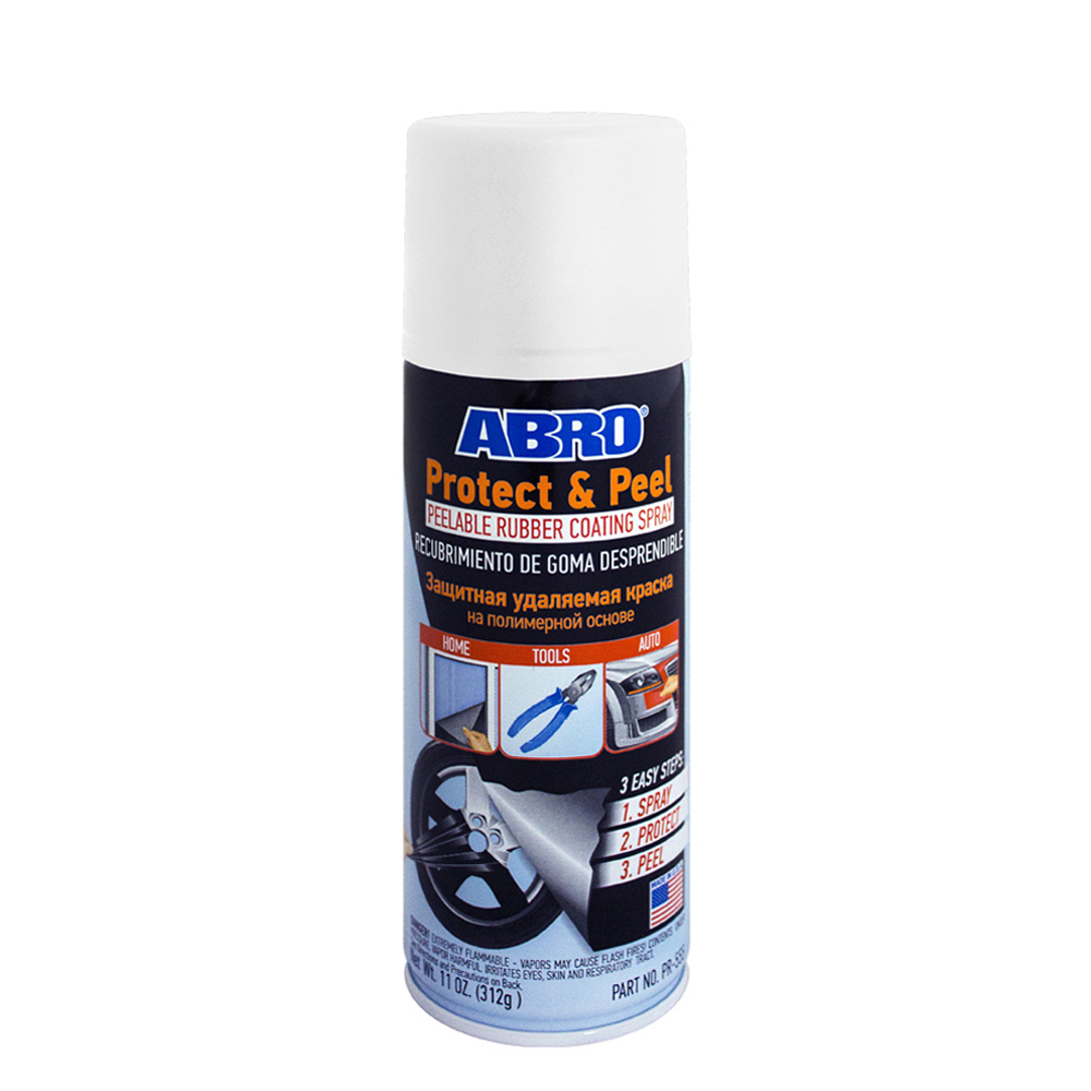 Изображение товара Краска Abro PR-555-WHT цвет белый 0.33 л 3 шт