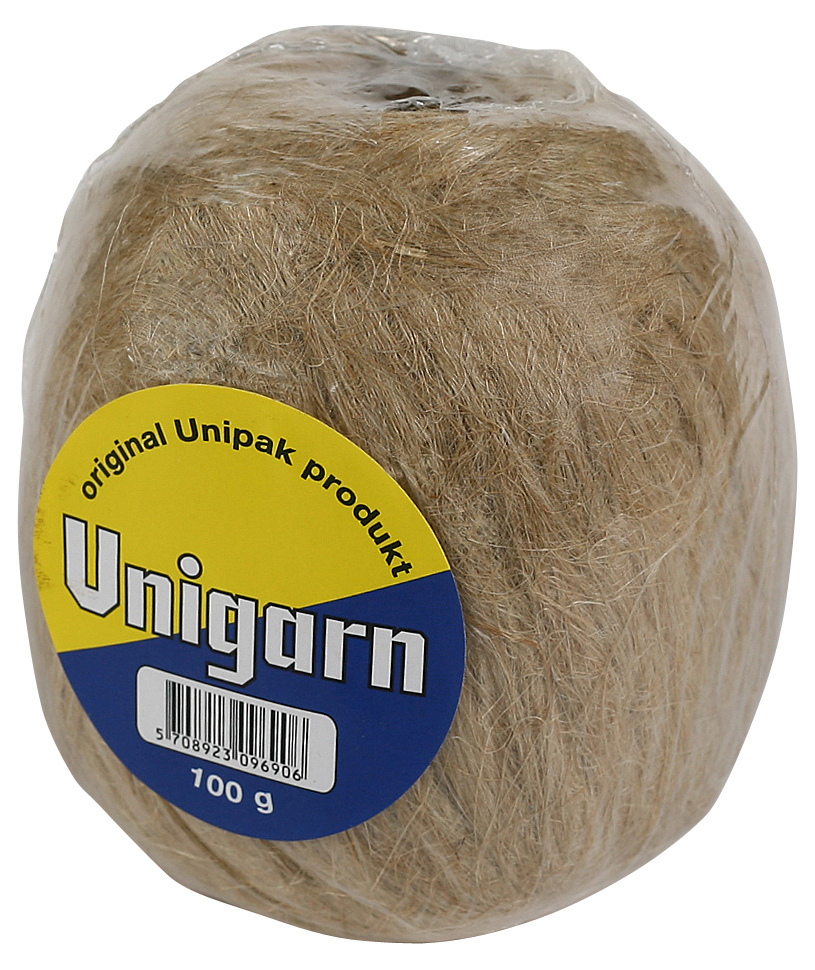 Изображение товара Лен сантехнический Unigarn 1500900 0.12 кг высокочистый натуральный материал