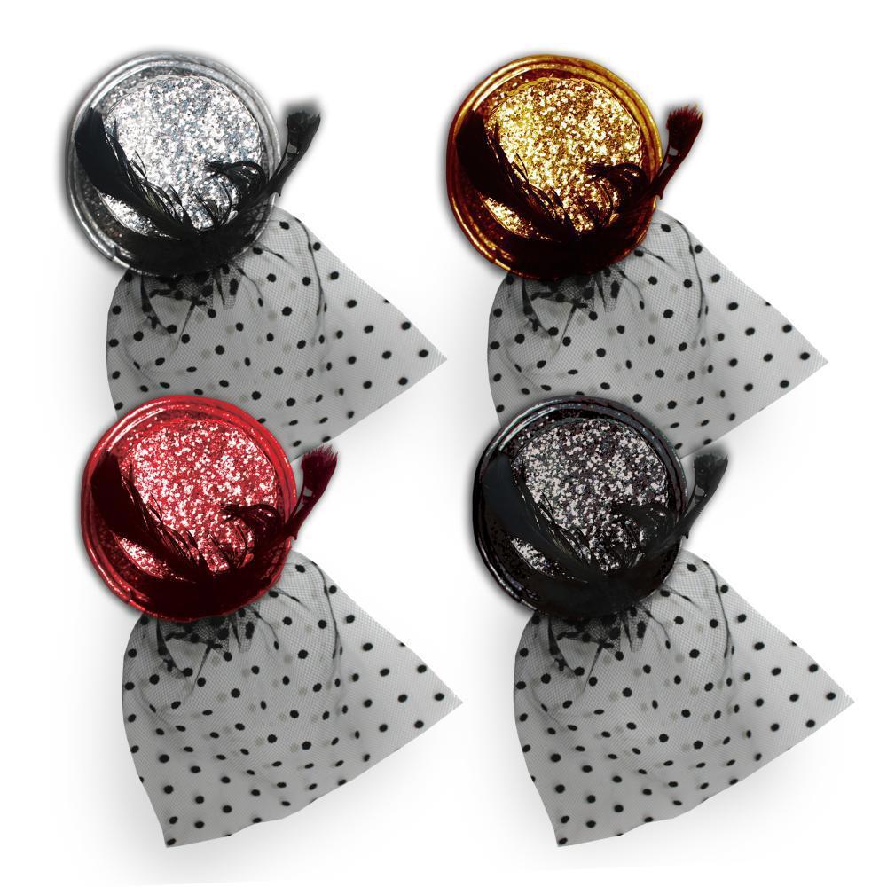 Изображение товара Декоративная шляпка на резинке для взрослых PartyMania 11 см, яркие цвета