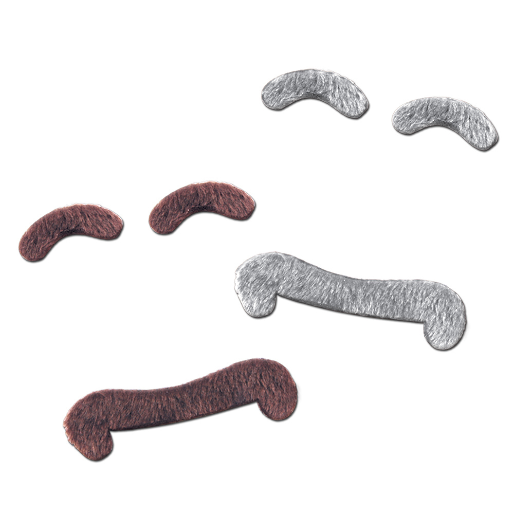 Изображение товара Декоративная фигура Partymania T0803 набор бровей и усов для маскарада