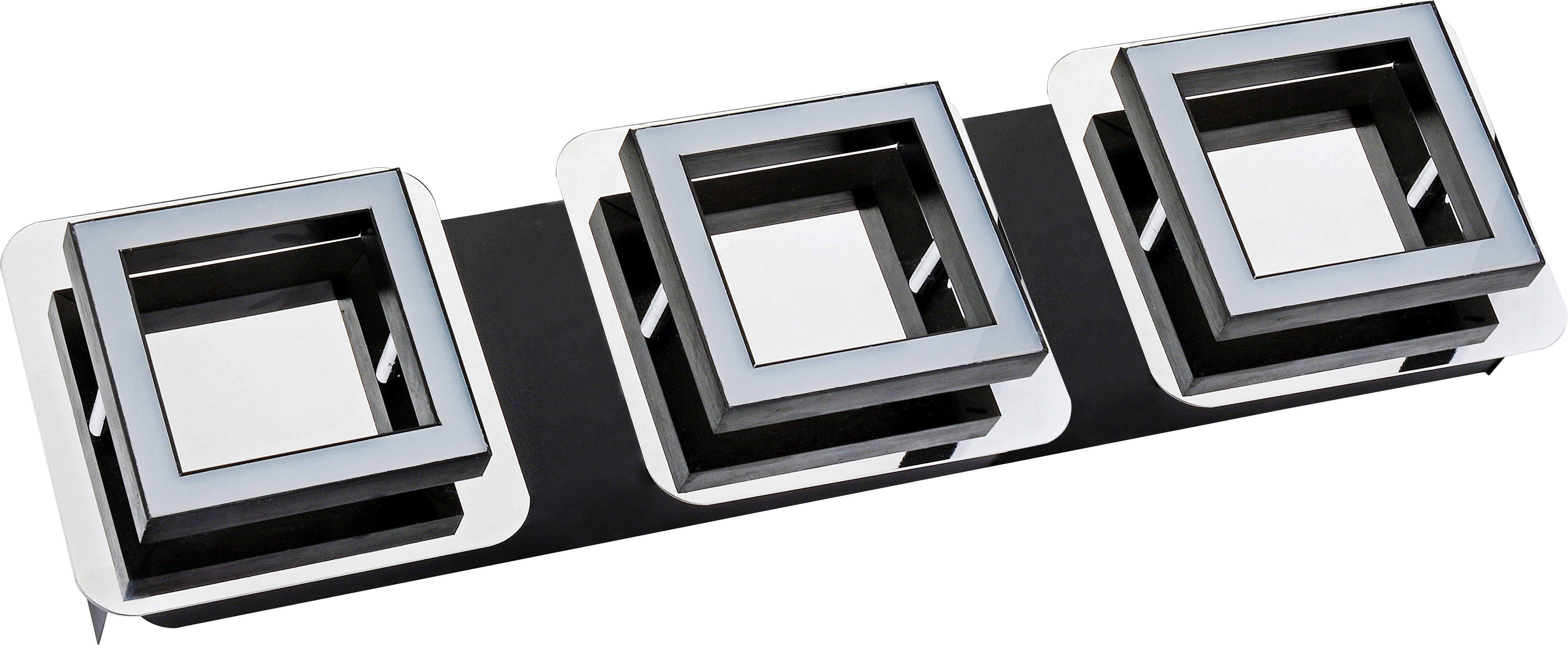 Изображение товара Настенно-потолочный светодиодный светильник HOROZ ELECTRIC LİKYA хром 15Вт