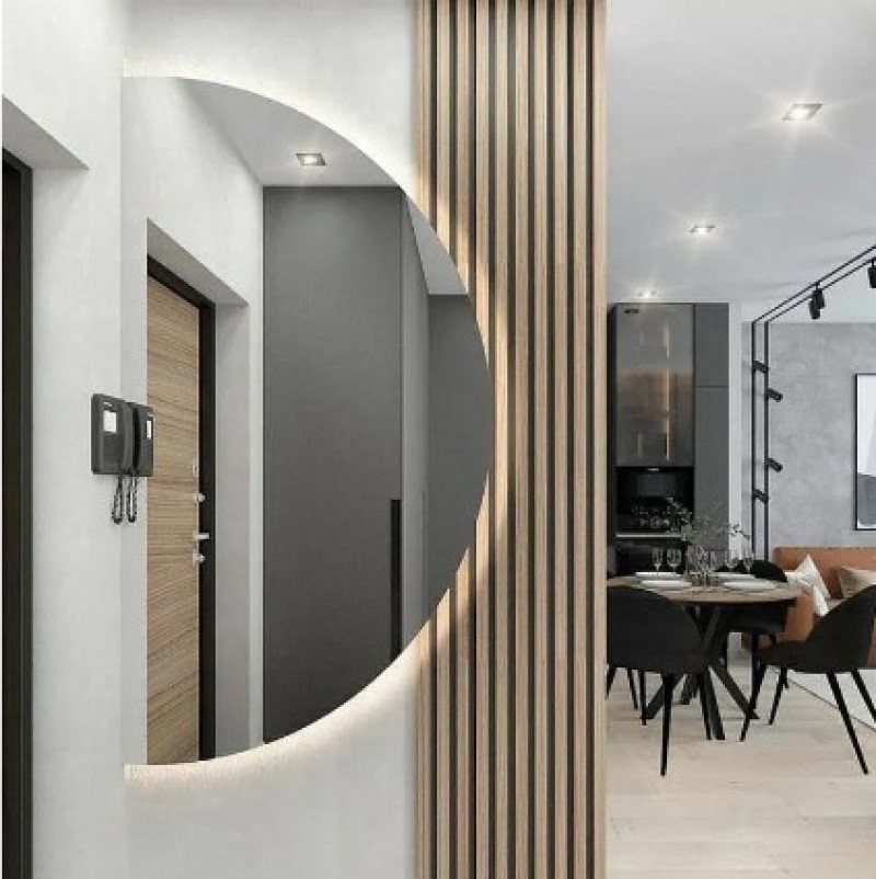 Изображение товара [Зеркало] АУРАМИРА m120601Lam Светодиодная подсветка 60x120 см