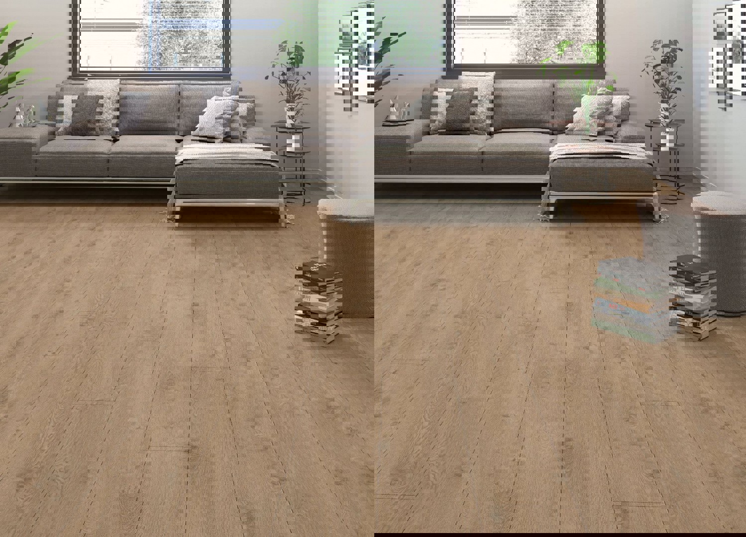 Изображение товара Ламинат AGT Effect Elegance Соларо Коричневый 12 мм 33 класс с фаской, влагостойкий, Турция