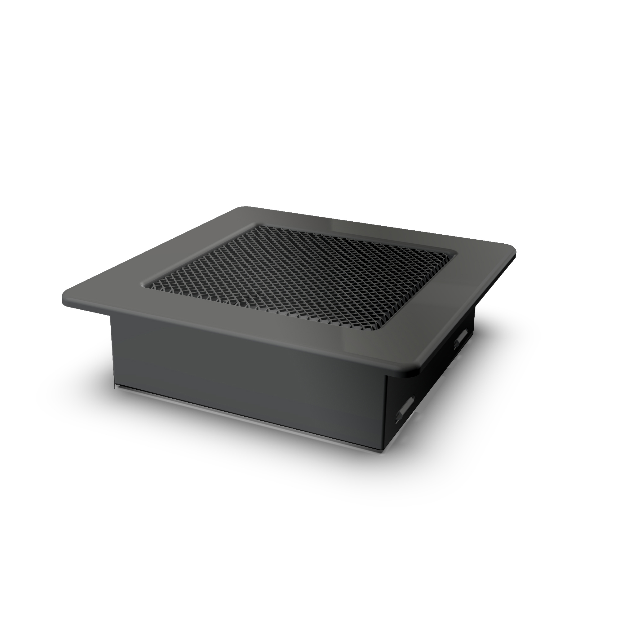 Изображение товара Вентиляционная решетка Grillux 17x17 см графит