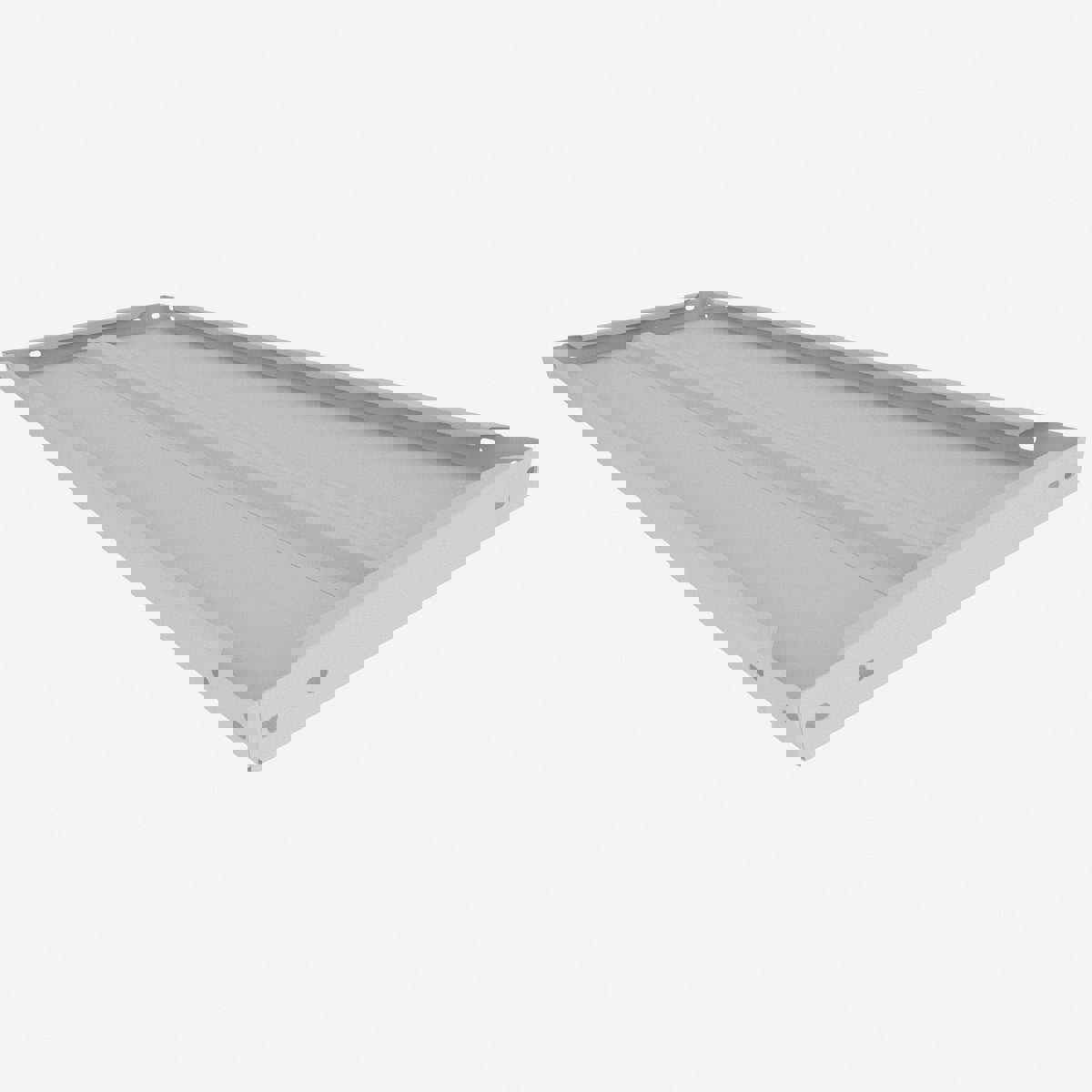 Изображение товара Полка для стеллажа 100x50x3.5 см Metos сталь цвет серый