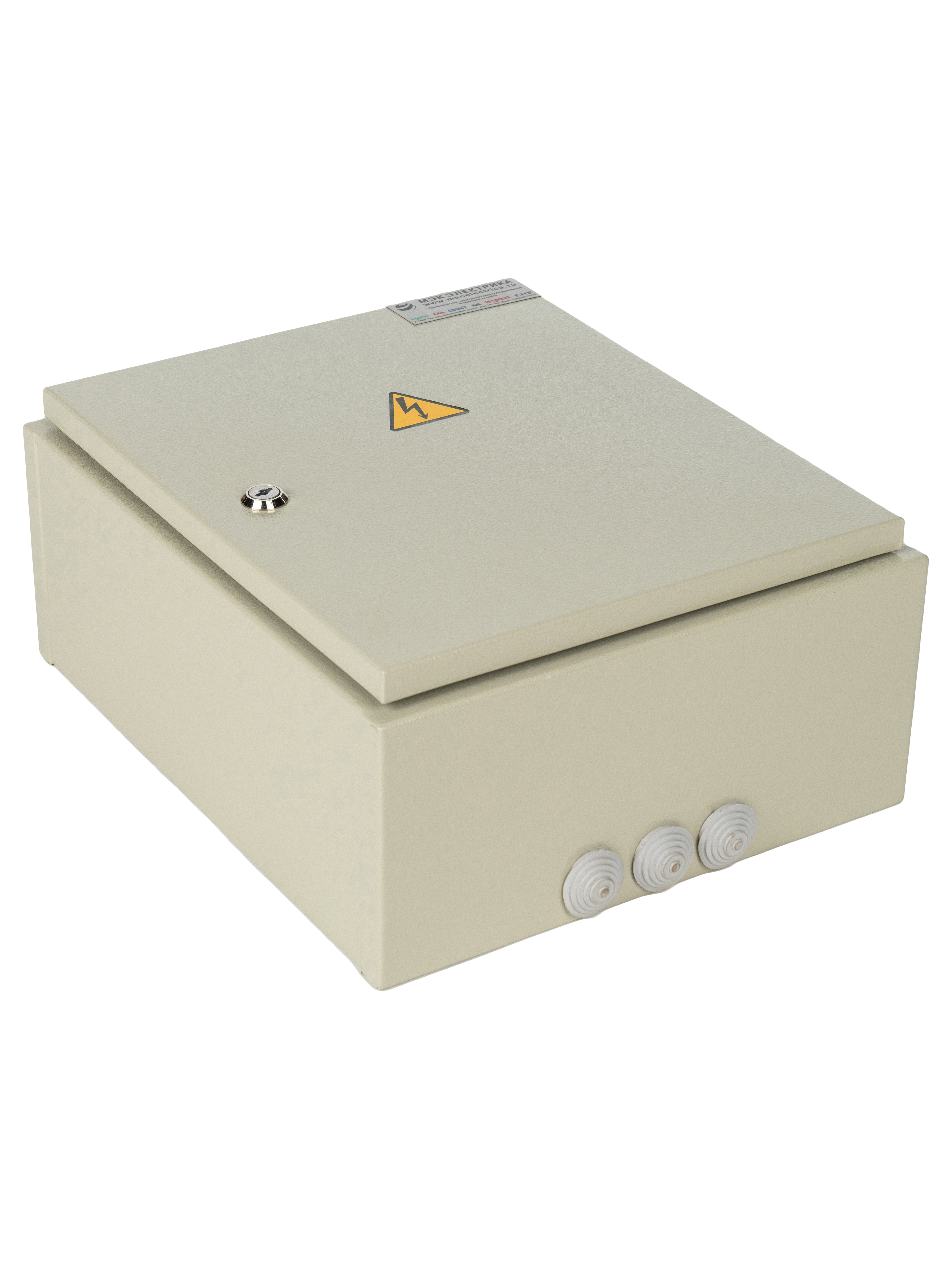 Изображение товара Щит распределительный навесной Мэк электрика ЩМП - 03 1 модуль IP65 сталь