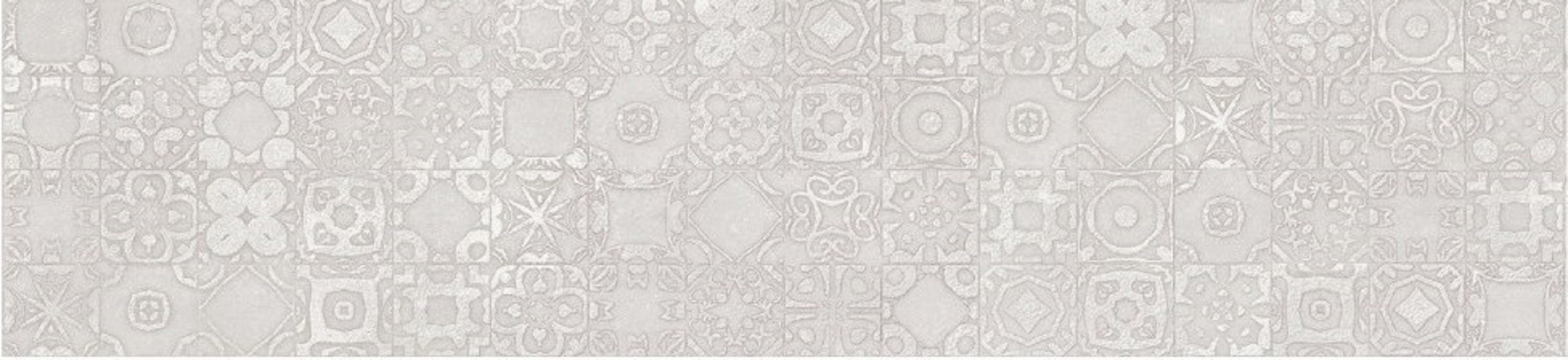 Изображение товара Керамическая плитка Sina tile Evan Light Grey Decorate 16967 30x100см 1.5 м² цвет серый, цена за упаковку