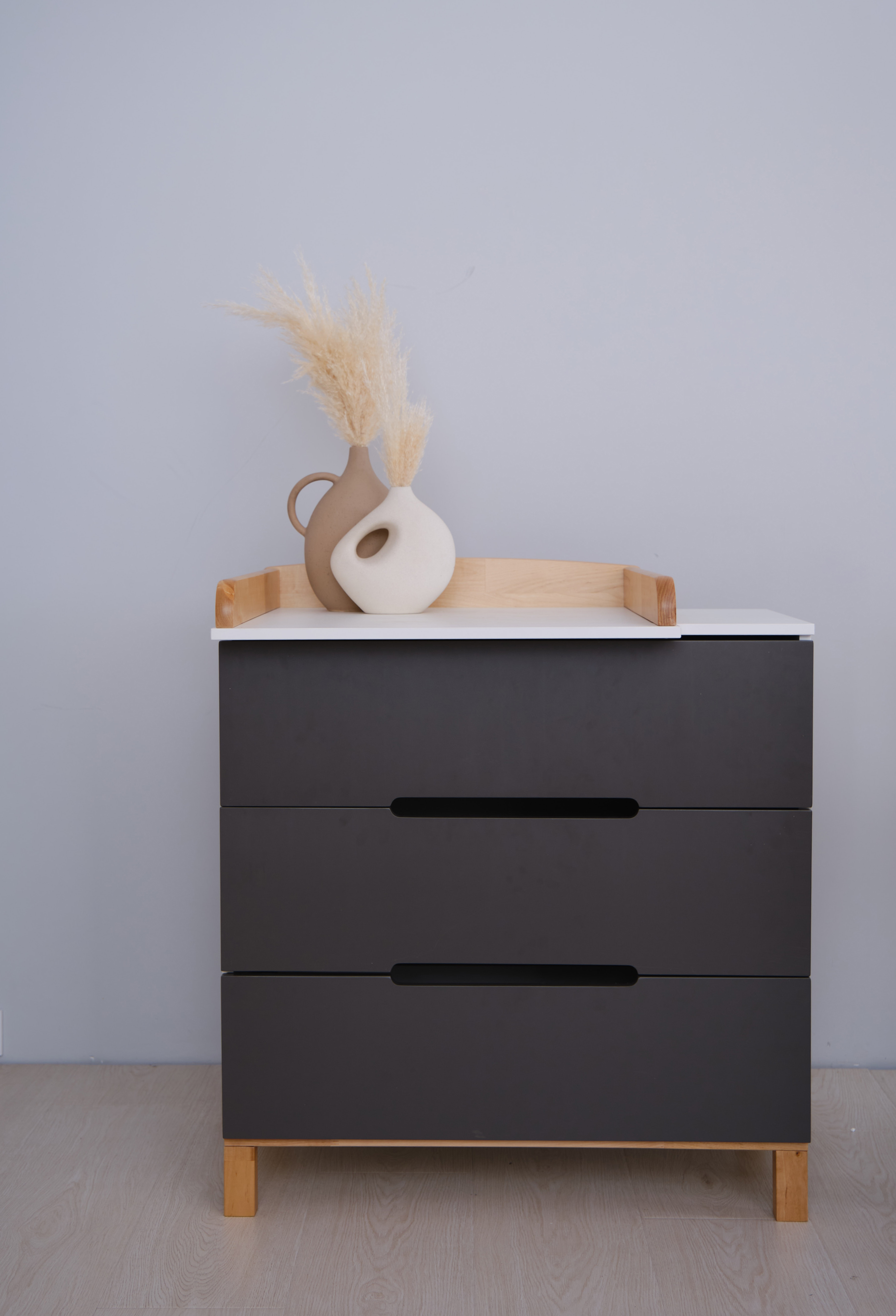 Изображение товара Комод детский с пеленальным столиком Rant Indy 84 см графит